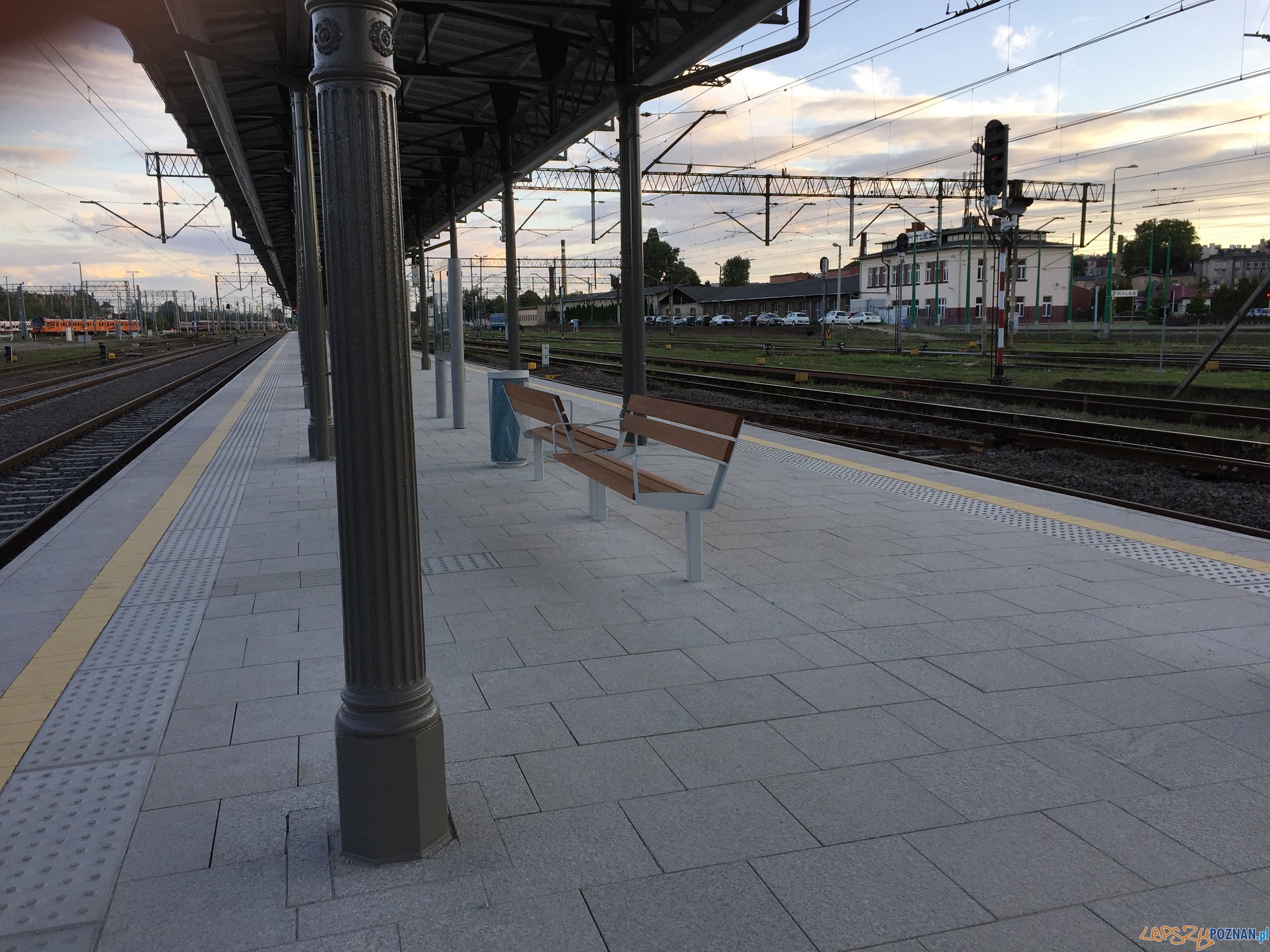 Zabytkowa wiata odzyskała swój blask Foto: materiały prasowe Zabytkowa wiata odzyskała swój blask Foto: materiały prasowe