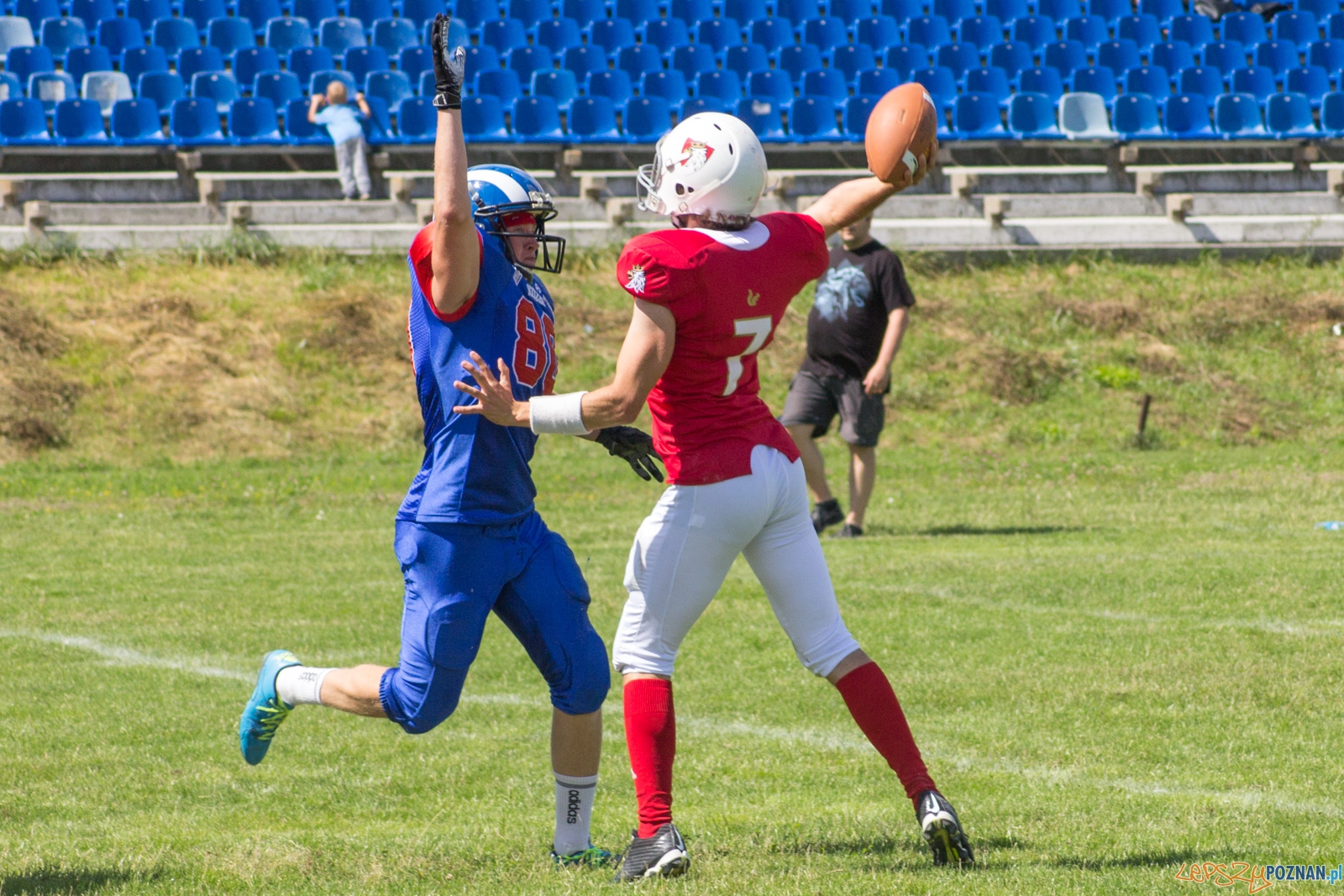 Koz艂y Pozna艅 B-Patrioci Pozna艅 Foto: Ewelina Ja艣kowiak Koz艂y Pozna艅 B-Patrioci Pozna艅 Foto: Ewelina Ja艣kowiak