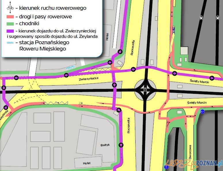 Kaponiera przejazd rowerem do Zeylanda i Zwierzynieckiej Foto: UMP Kaponiera przejazd rowerem do Zeylanda i Zwierzynieckiej Foto: UMP