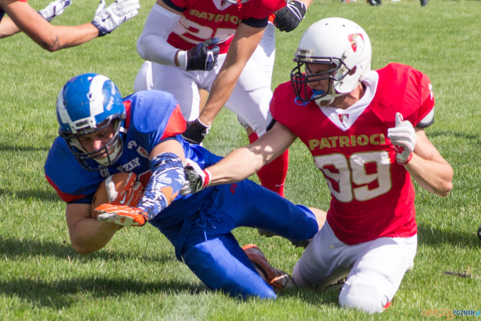 Koz艂y Pozna艅 B-Patrioci Pozna艅 Foto: Ewelina Ja艣kowiak Koz艂y Pozna艅 B-Patrioci Pozna艅 Foto: Ewelina Ja艣kowiak