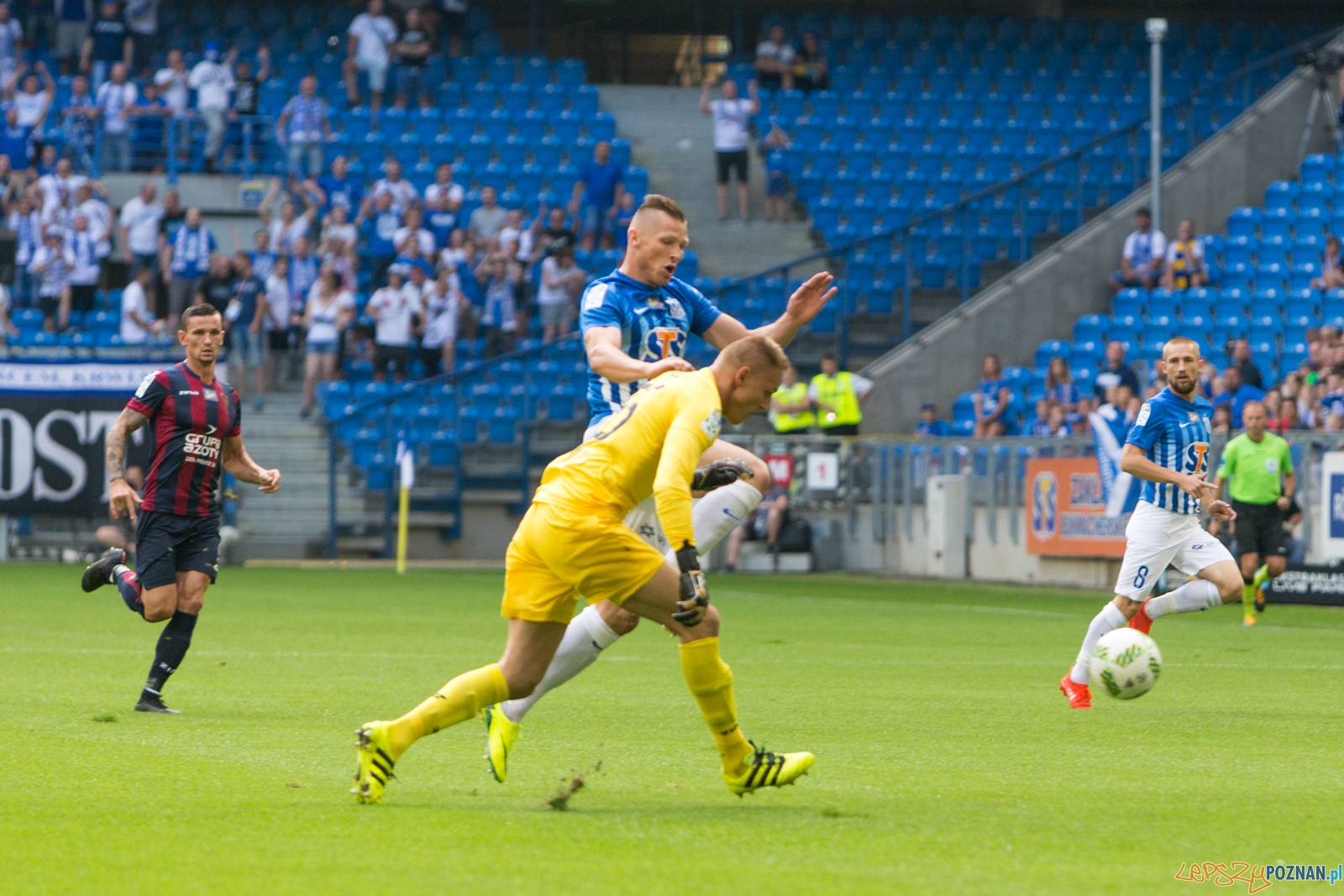 Lech Poznań - Pogoń Szczecin Foto: lepszyPOZNAN.pl / Piotr Rychter Lech Poznań - Pogoń Szczecin Foto: lepszyPOZNAN.pl / Piotr Rychter