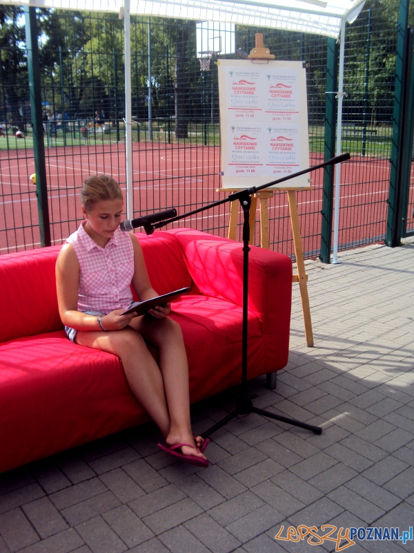 Narodowe Czytanie w OJ nr 2 w Poznaniu Foto: Narodowe Czytanie w OJ nr 2 w Poznaniu Foto: