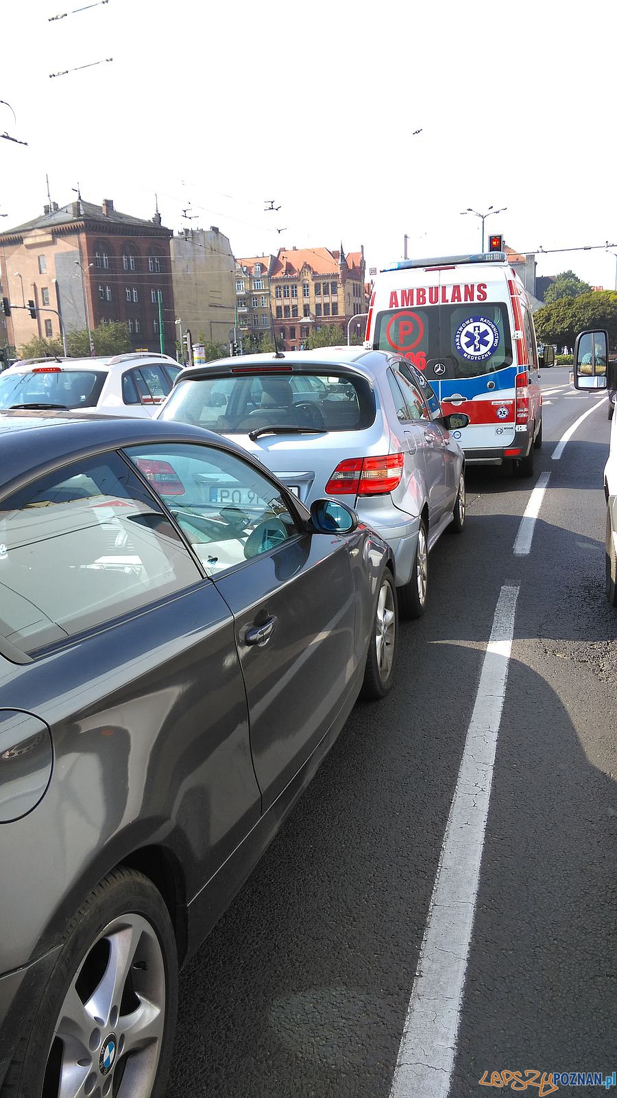 Karambol na Estkowskiego (5) Foto: Karambol na Estkowskiego (5) Foto: