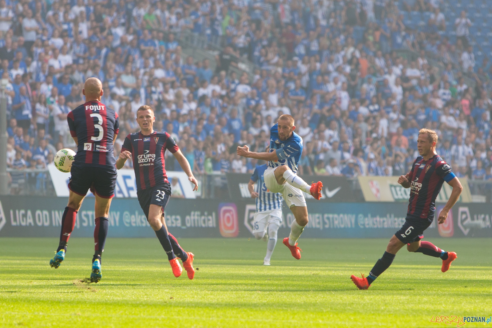 Lech Poznań - Pogoń Szczecin Foto: lepszyPOZNAN.pl / Piotr Rychter Lech Poznań - Pogoń Szczecin Foto: lepszyPOZNAN.pl / Piotr Rychter