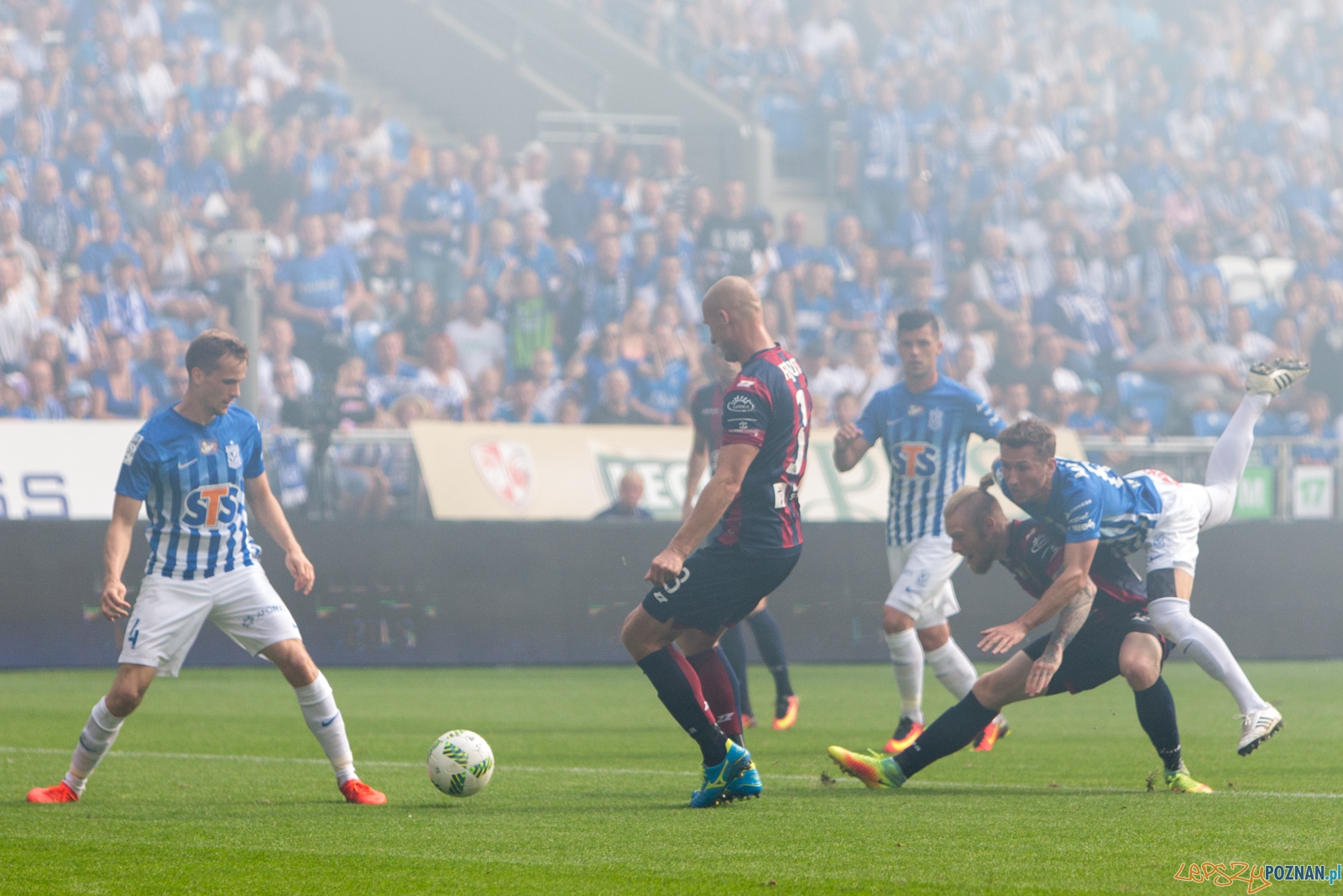 Lech Poznań - Pogoń Szczecin Foto: lepszyPOZNAN.pl / Piotr Rychter Lech Poznań - Pogoń Szczecin Foto: lepszyPOZNAN.pl / Piotr Rychter