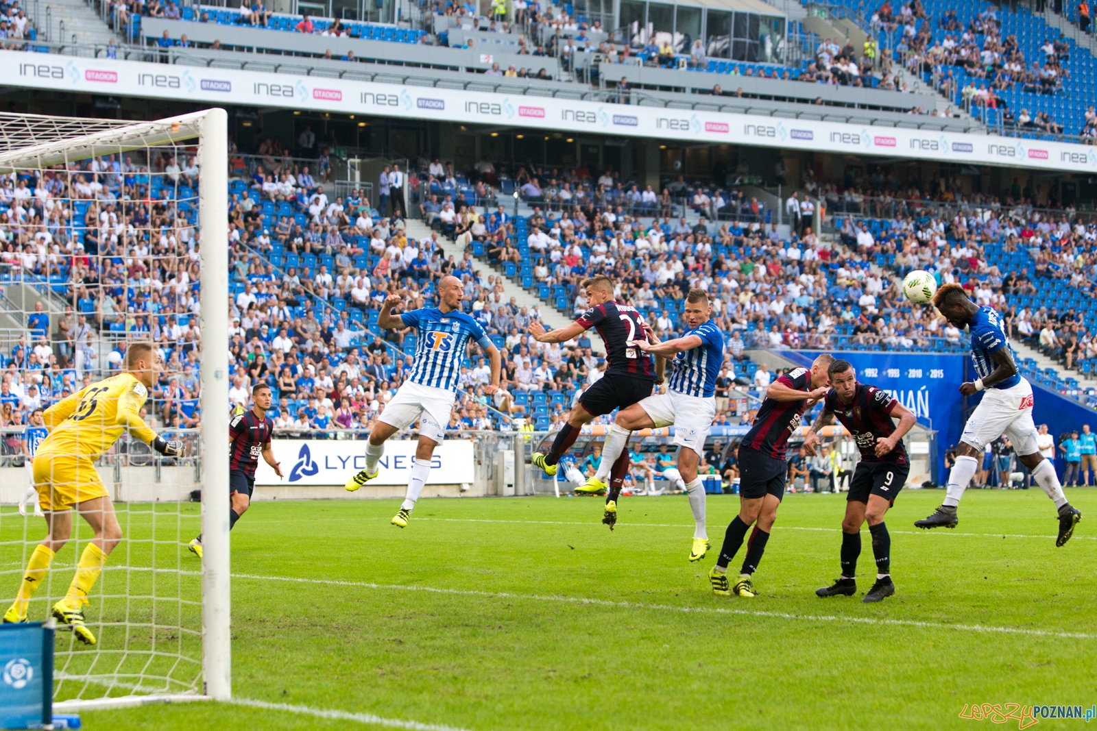 Lech Poznań - Pogoń Szczecin Foto: lepszyPOZNAN.pl / Piotr Rychter Lech Poznań - Pogoń Szczecin Foto: lepszyPOZNAN.pl / Piotr Rychter