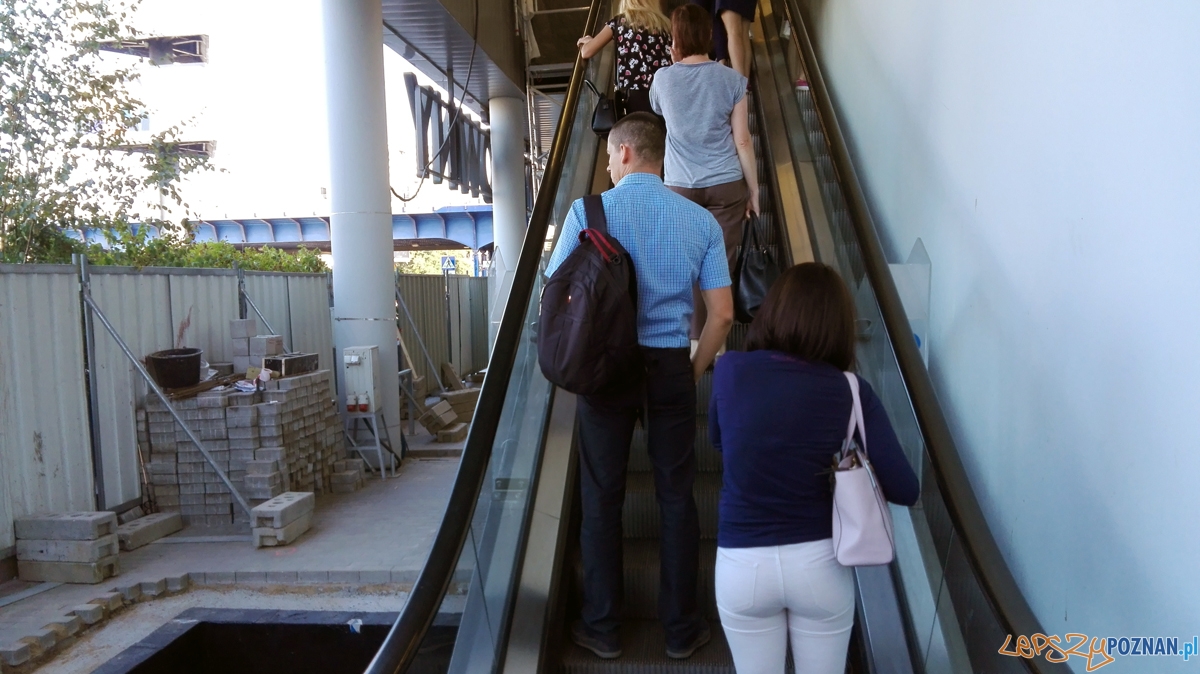 Ruchome schody na dworcu Foto: UMP Ruchome schody na dworcu Foto: UMP