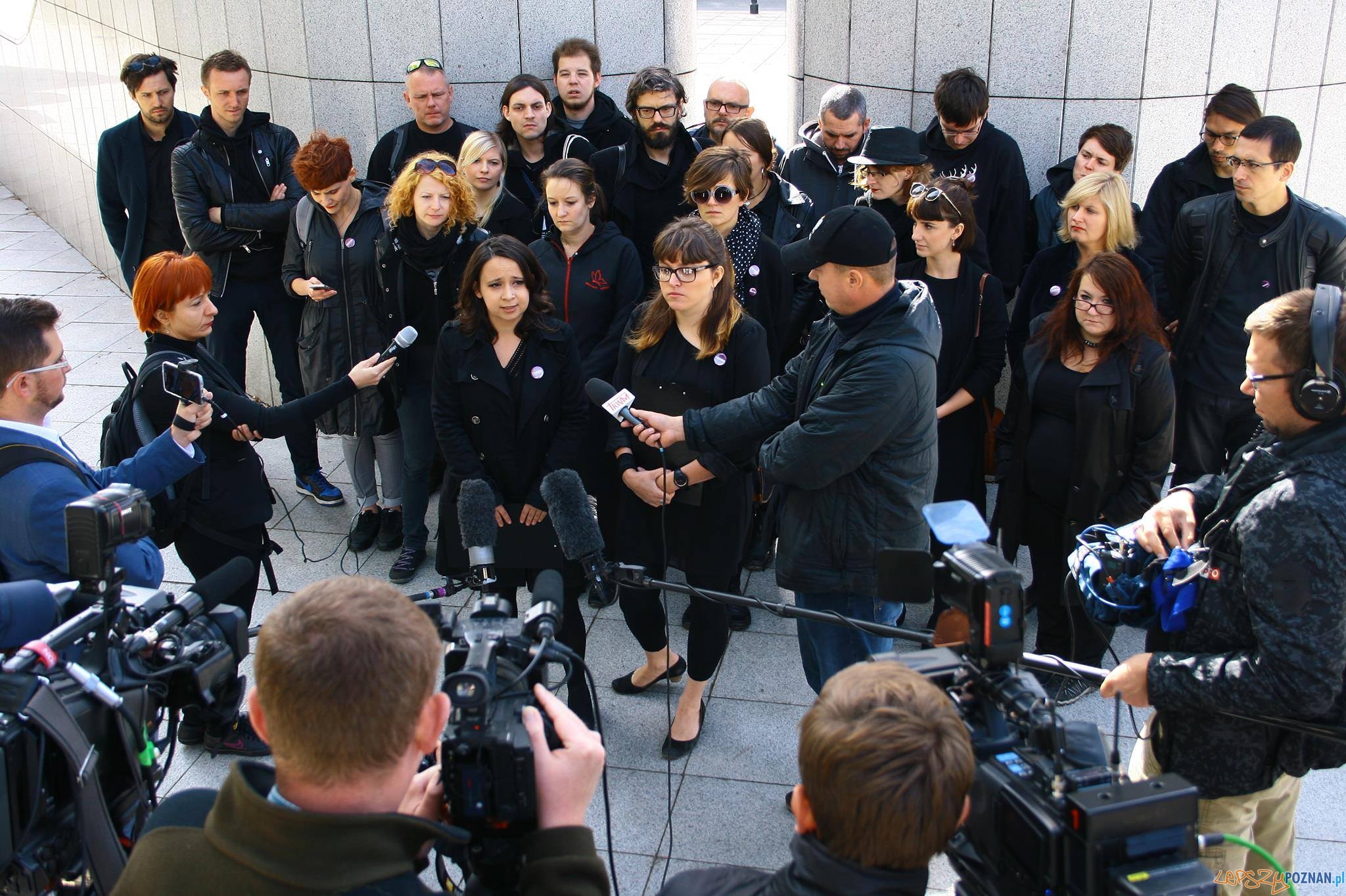Czarny Protest Foto: materiały prasowe Partii Razem Czarny Protest Foto: materiały prasowe Partii Razem
