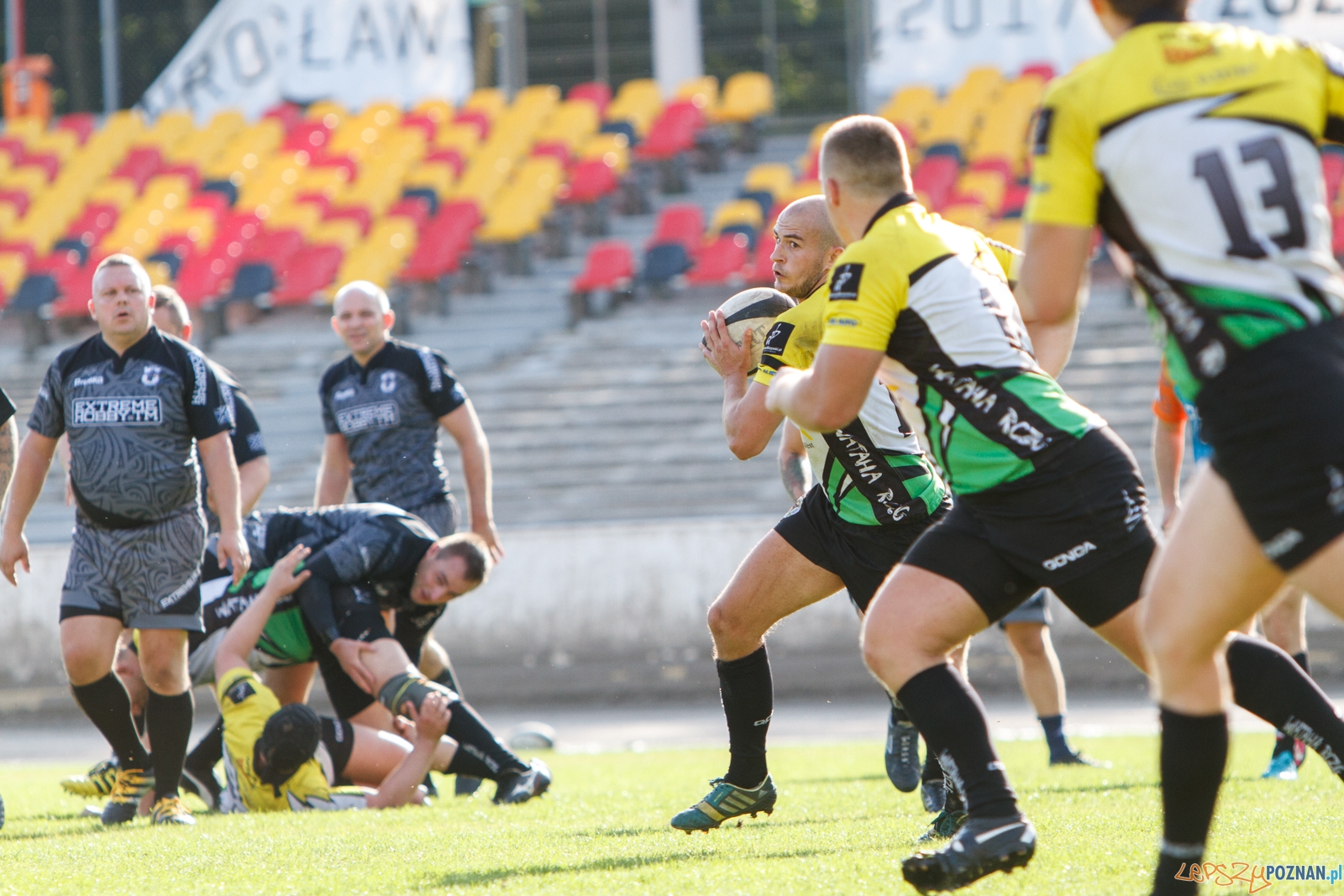 Chaos Poznań - Wataha Zielona Góra 48:19 - Poznań 25.09.2016 Foto: LepszyPOZNAN.pl / Paweł Rychter Chaos Poznań - Wataha Zielona Góra 48:19 - Poznań 25.09.2016 Foto: LepszyPOZNAN.pl / Paweł Rychter