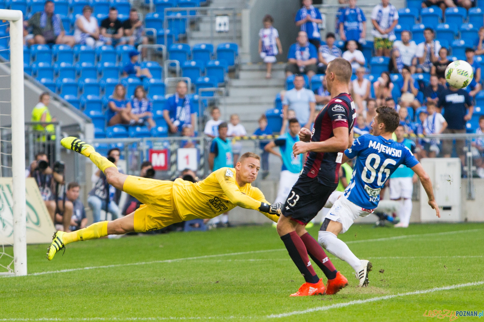 Lech Poznań - Pogoń Szczecin Foto: lepszyPOZNAN.pl / Piotr Rychter Lech Poznań - Pogoń Szczecin Foto: lepszyPOZNAN.pl / Piotr Rychter