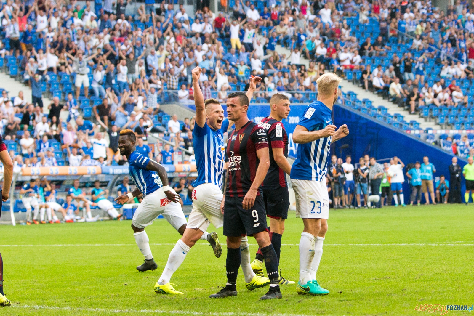 Lech Poznań - Pogoń Szczecin Foto: lepszyPOZNAN.pl / Piotr Rychter Lech Poznań - Pogoń Szczecin Foto: lepszyPOZNAN.pl / Piotr Rychter