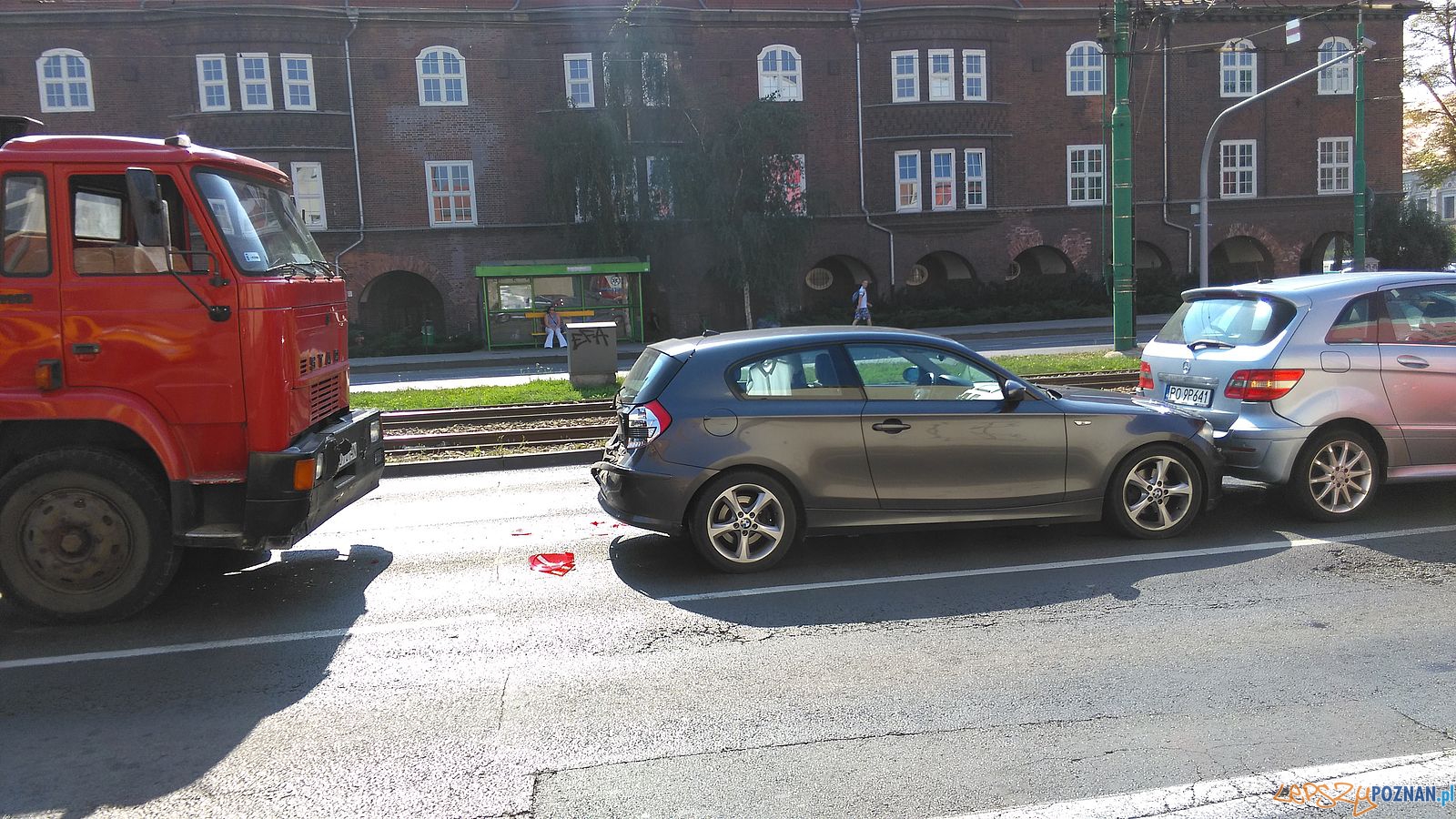 Karambol na Estkowskiego (3) Foto: Karambol na Estkowskiego (3) Foto: