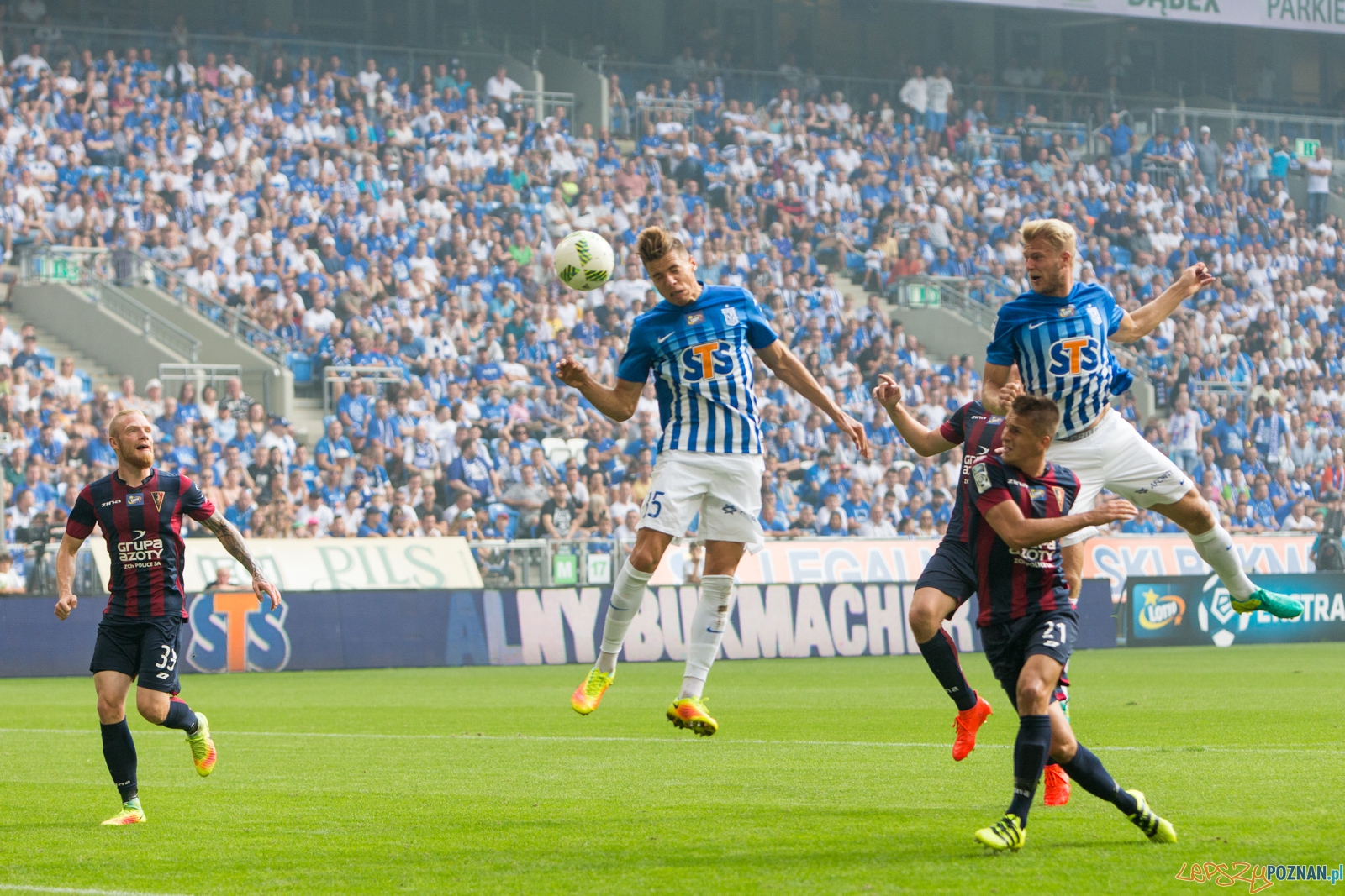 Lech Poznań - Pogoń Szczecin Foto: lepszyPOZNAN.pl / Piotr Rychter Lech Poznań - Pogoń Szczecin Foto: lepszyPOZNAN.pl / Piotr Rychter