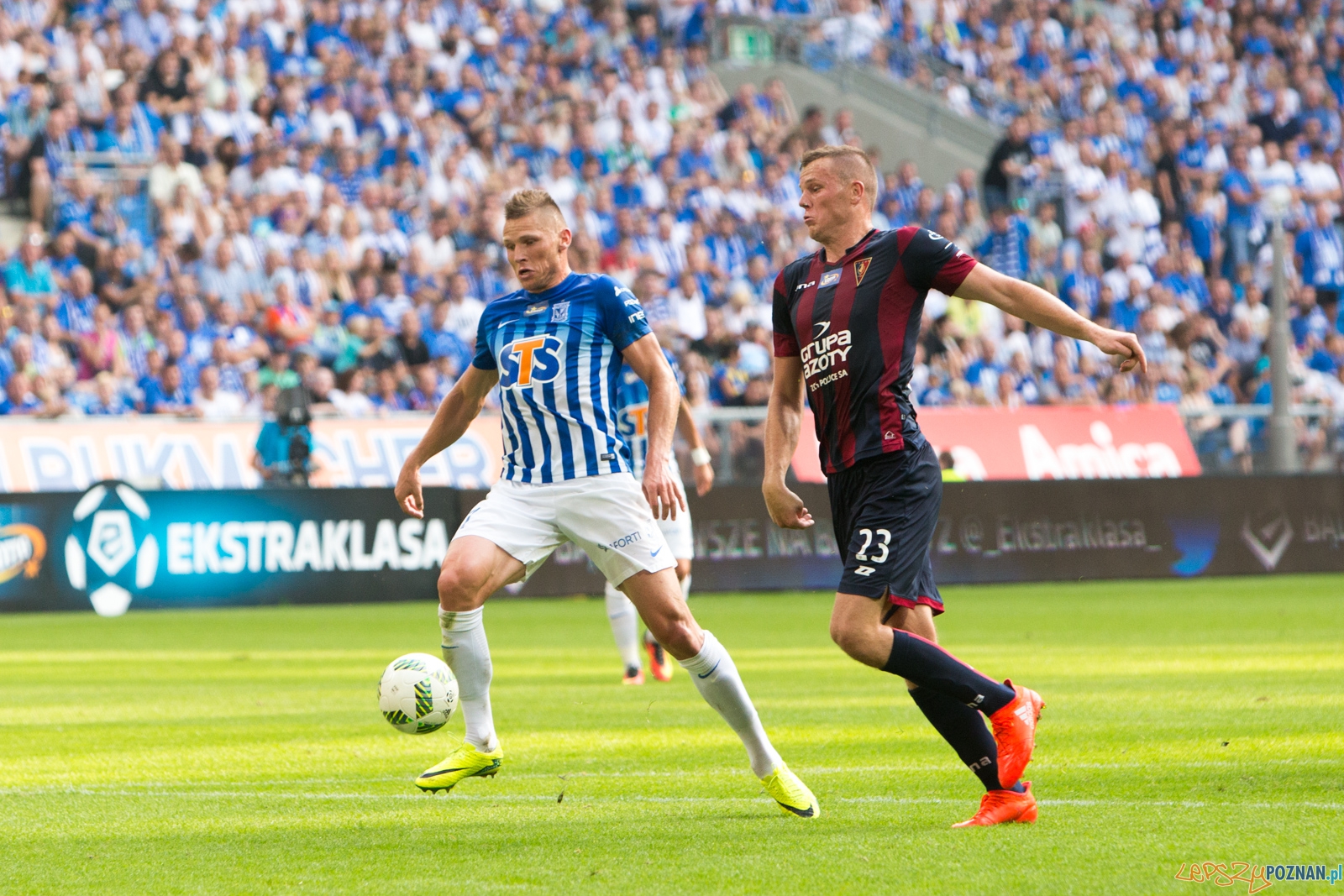 Lech Poznań - Pogoń Szczecin Foto: lepszyPOZNAN.pl / Piotr Rychter Lech Poznań - Pogoń Szczecin Foto: lepszyPOZNAN.pl / Piotr Rychter