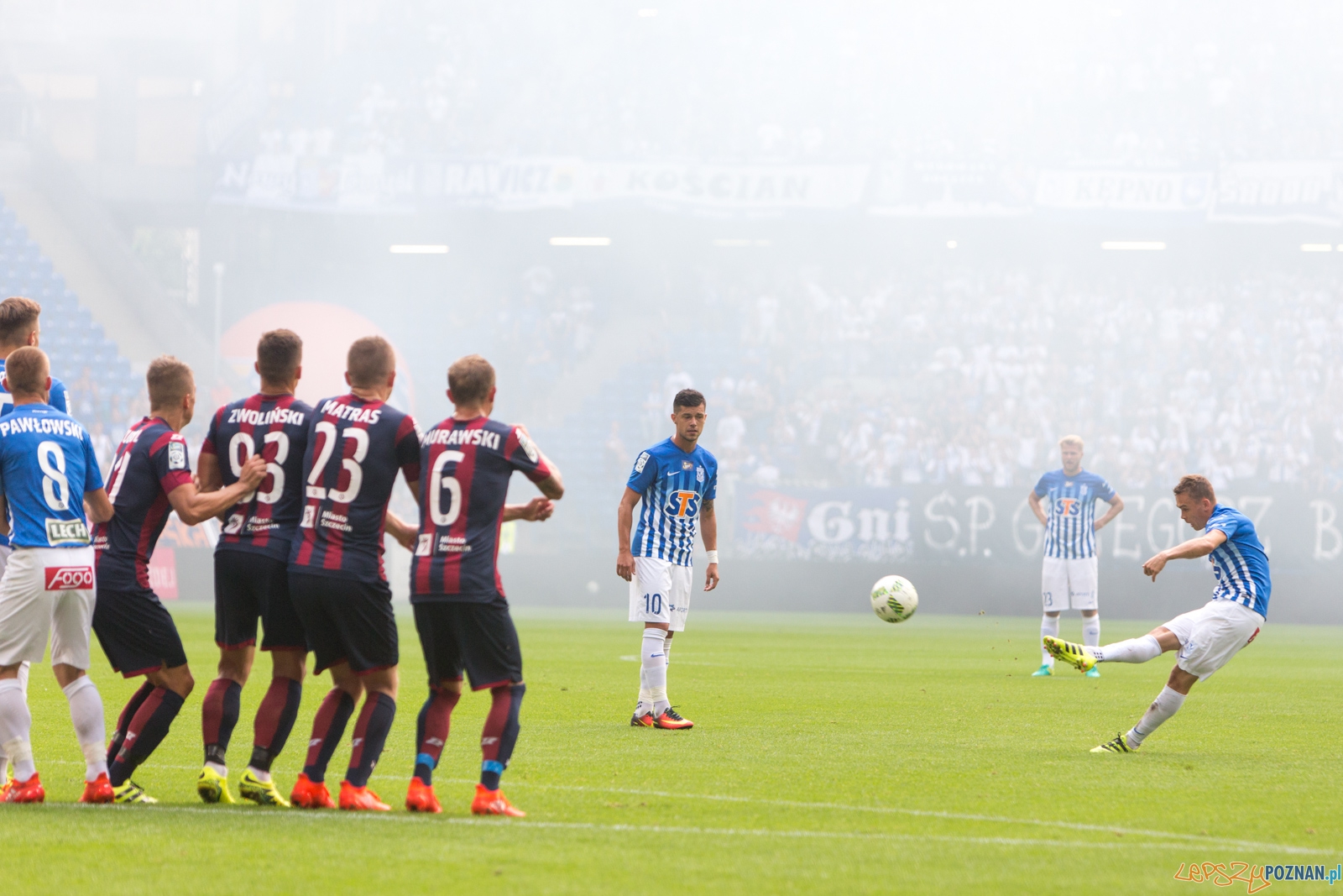 Lech Poznań - Pogoń Szczecin Foto: lepszyPOZNAN.pl / Piotr Rychter Lech Poznań - Pogoń Szczecin Foto: lepszyPOZNAN.pl / Piotr Rychter
