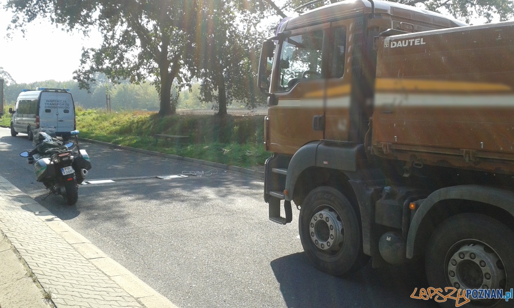 Ciężkie winy kierowców ciężarówek Foto: WITD Poznań Ciężkie winy kierowców ciężarówek Foto: WITD Poznań