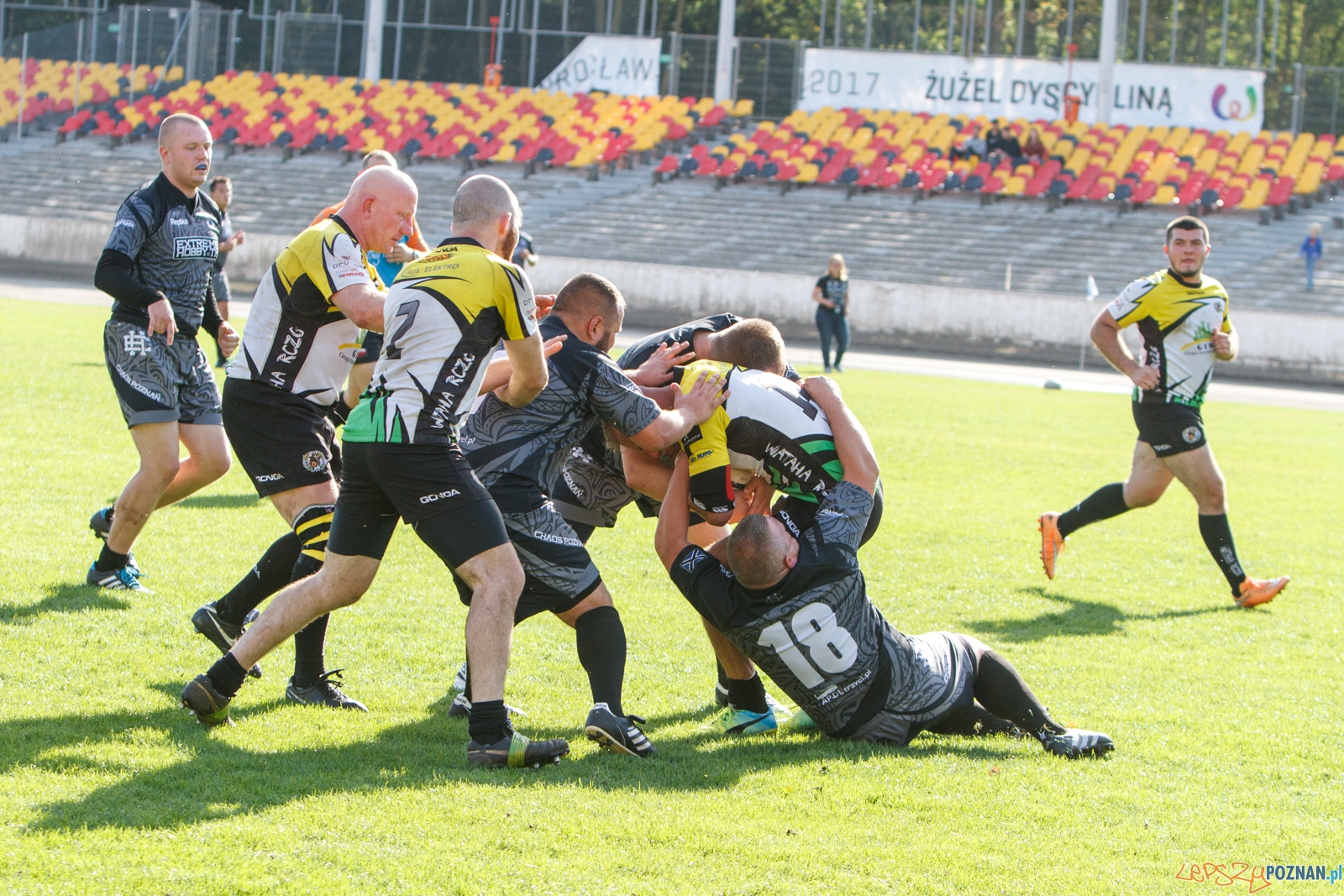 Chaos Poznań - Wataha Zielona Góra 48:19 - Poznań 25.09.2016 Foto: LepszyPOZNAN.pl / Paweł Rychter Chaos Poznań - Wataha Zielona Góra 48:19 - Poznań 25.09.2016 Foto: LepszyPOZNAN.pl / Paweł Rychter
