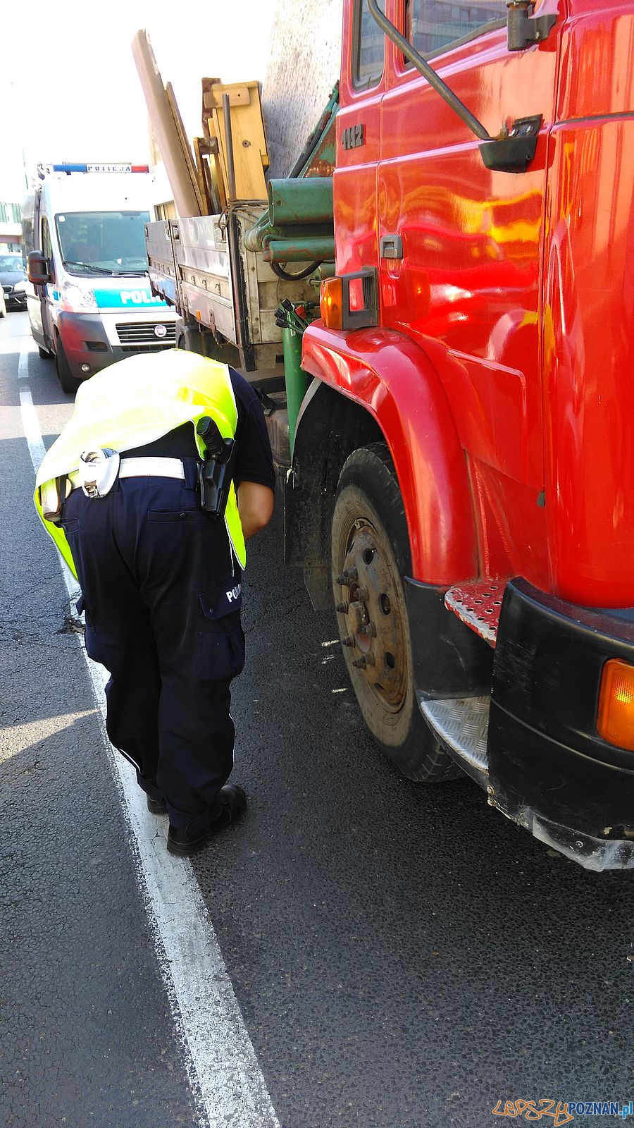 Karambol na Estkowskiego (4) Foto: Karambol na Estkowskiego (4) Foto: