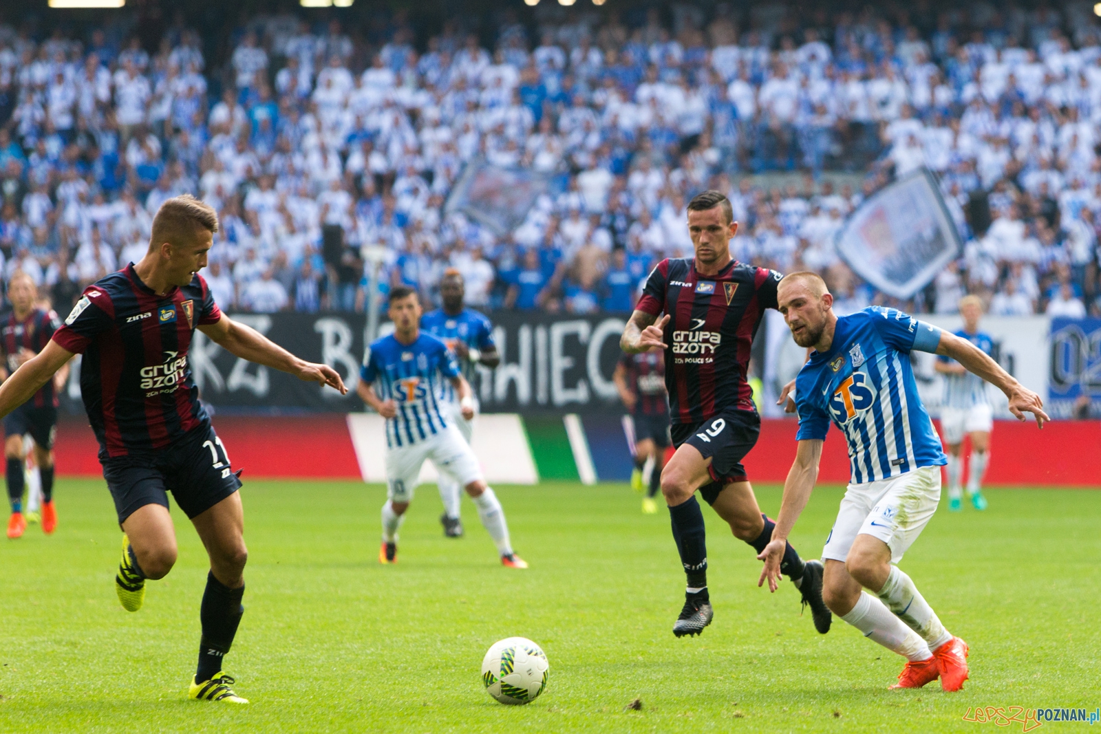 Lech Poznań - Pogoń Szczecin Foto: lepszyPOZNAN.pl / Piotr Rychter Lech Poznań - Pogoń Szczecin Foto: lepszyPOZNAN.pl / Piotr Rychter