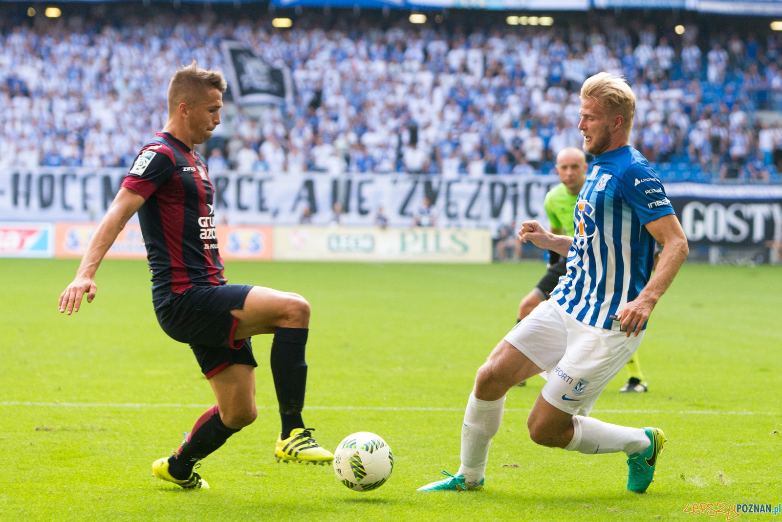 Lech Poznań - Pogoń Szczecin Foto: lepszyPOZNAN.pl / Piotr Rychter Lech Poznań - Pogoń Szczecin Foto: lepszyPOZNAN.pl / Piotr Rychter