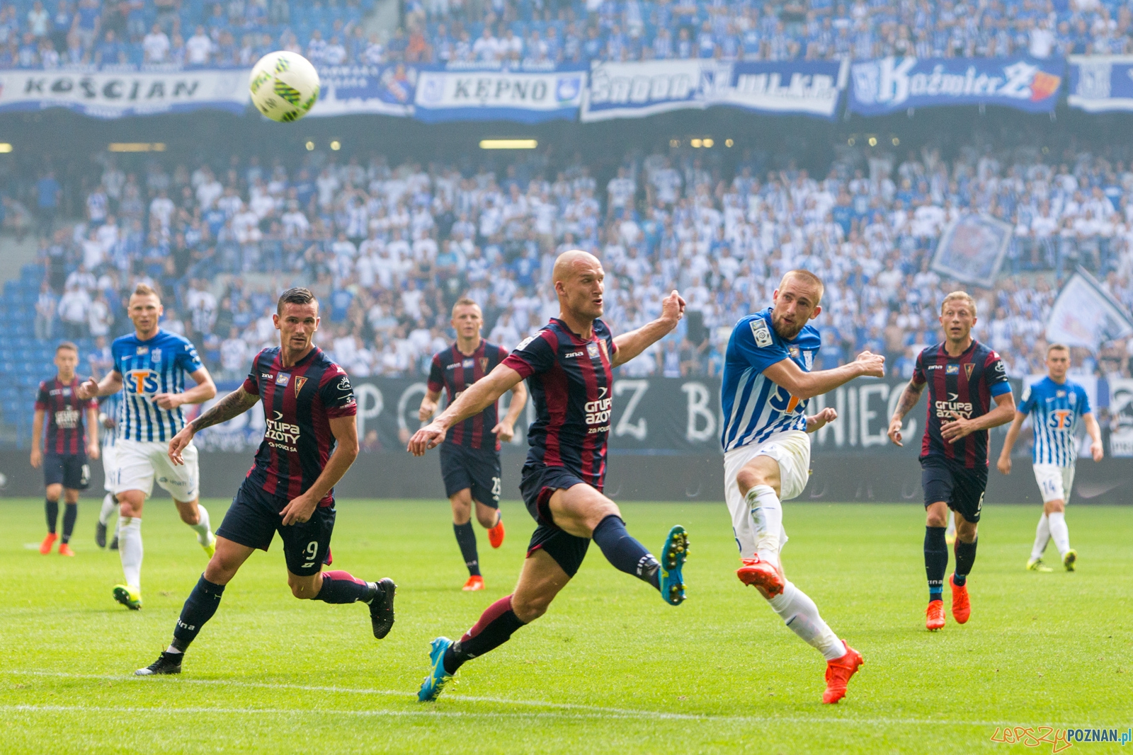 Lech Poznań - Pogoń Szczecin Foto: lepszyPOZNAN.pl / Piotr Rychter Lech Poznań - Pogoń Szczecin Foto: lepszyPOZNAN.pl / Piotr Rychter