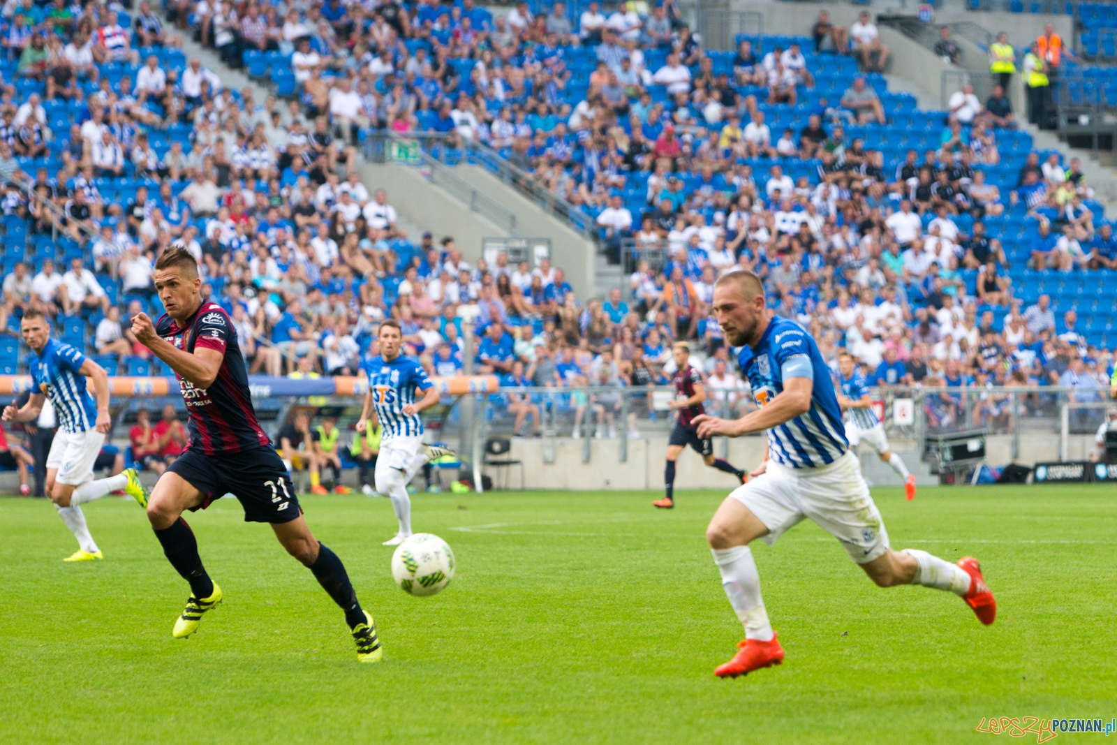 Lech Poznań - Pogoń Szczecin Foto: lepszyPOZNAN.pl / Piotr Rychter Lech Poznań - Pogoń Szczecin Foto: lepszyPOZNAN.pl / Piotr Rychter