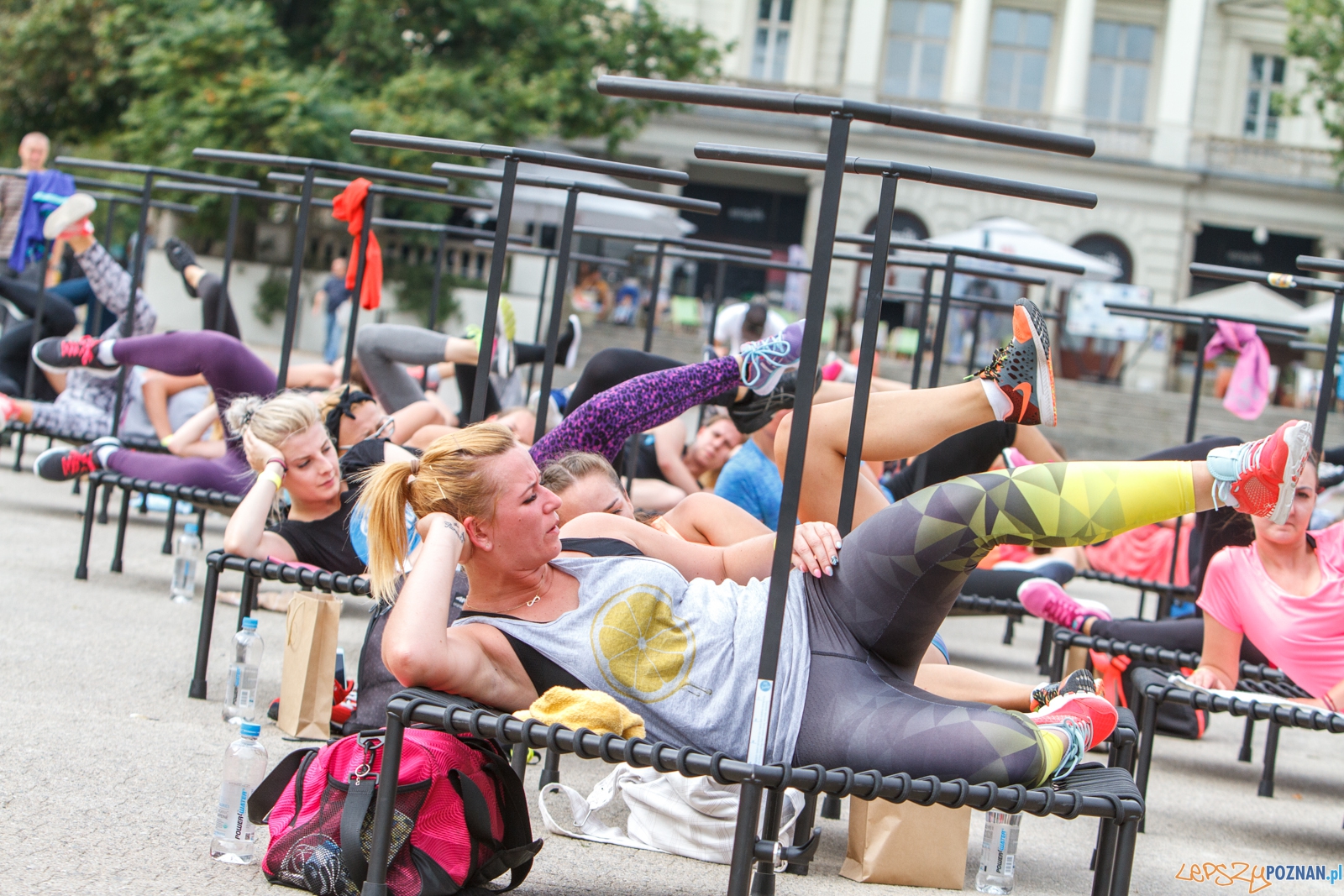 50 trampolin na Placu Wolności - Poznań 04.09.2016 r. Foto: LepszyPOZNAN.pl / Paweł Rychter 50 trampolin na Placu Wolności - Poznań 04.09.2016 r. Foto: LepszyPOZNAN.pl / Paweł Rychter