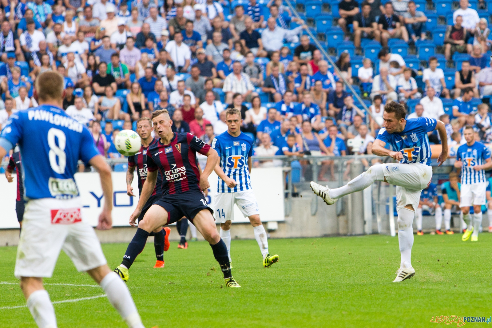 Lech Poznań - Pogoń Szczecin Foto: lepszyPOZNAN.pl / Piotr Rychter Lech Poznań - Pogoń Szczecin Foto: lepszyPOZNAN.pl / Piotr Rychter