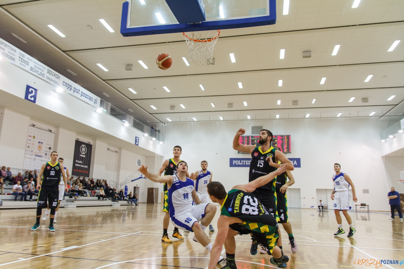 2. Liga Koszykówki Mężczyzn - AZS Politechnika Poznań - Tarn Foto: LepszyPOZNAN.pl / Paweł Rychter 2. Liga Koszykówki Mężczyzn - AZS Politechnika Poznań - Tarn Foto: LepszyPOZNAN.pl / Paweł Rychter