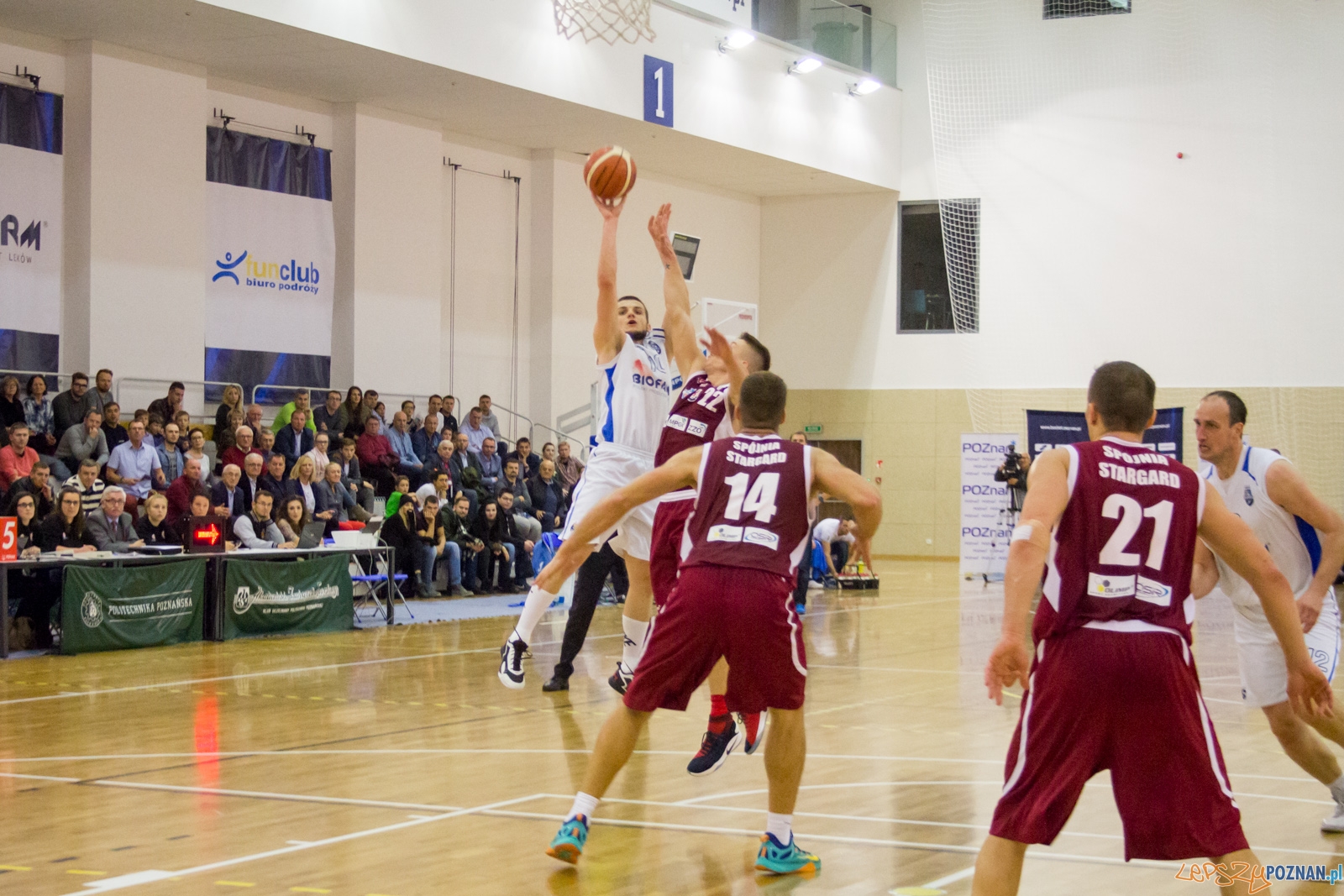 Biofarm Basket Poznań - Spójnia Stargard Foto: Ewelina Jaśkowiak Biofarm Basket Poznań - Spójnia Stargard Foto: Ewelina Jaśkowiak