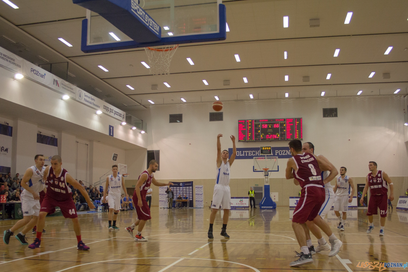 Biofarm Basket Poznań - Spójnia Stargard Foto: Ewelina Jaśkowiak Biofarm Basket Poznań - Spójnia Stargard Foto: Ewelina Jaśkowiak