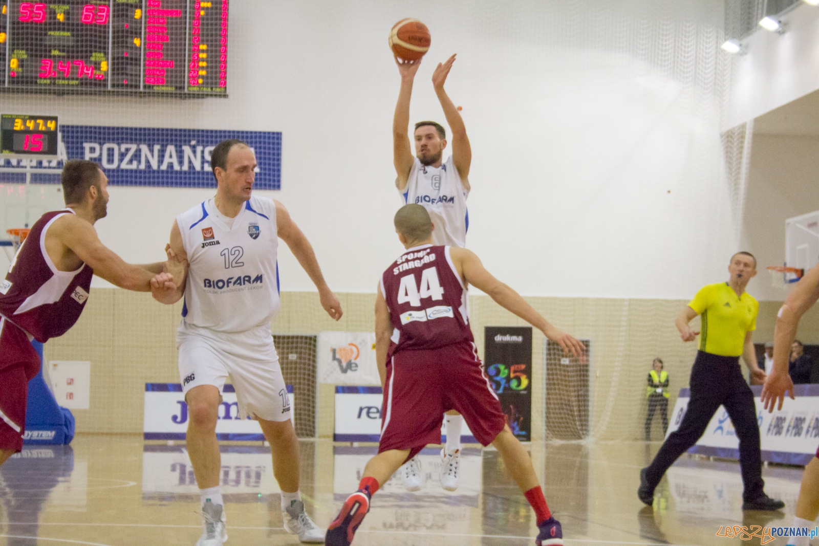 Biofarm Basket Poznań - Spójnia Stargard Foto: Ewelina Jaśkowiak Biofarm Basket Poznań - Spójnia Stargard Foto: Ewelina Jaśkowiak