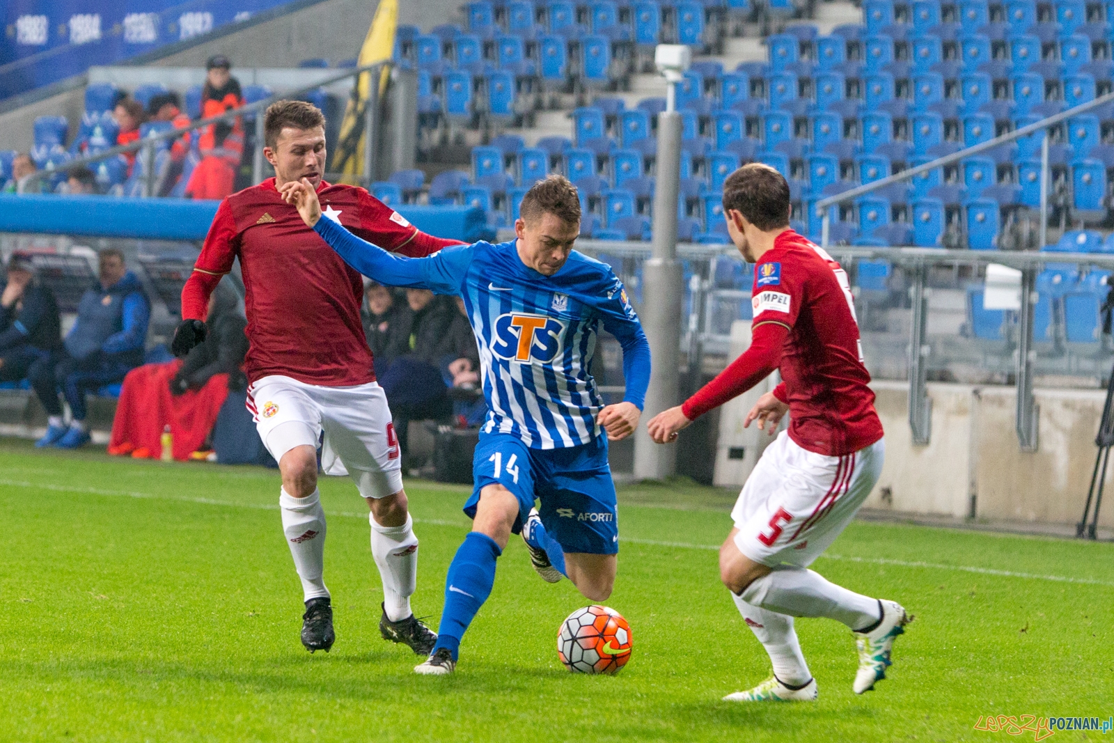 Puchar Polski: Lech Poznań - Wisła Kraków Foto: lepszyPOZNAN.pl / Piotr Rychter Puchar Polski: Lech Poznań - Wisła Kraków Foto: lepszyPOZNAN.pl / Piotr Rychter