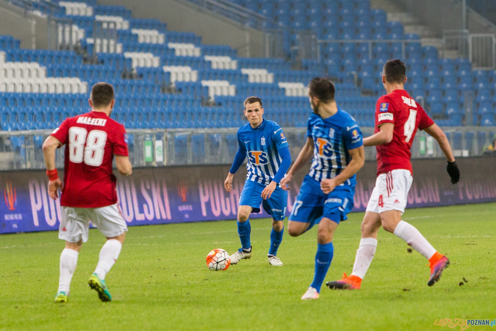 Puchar Polski: Lech Poznań - Wisła Kraków Foto: lepszyPOZNAN.pl / Piotr Rychter Puchar Polski: Lech Poznań - Wisła Kraków Foto: lepszyPOZNAN.pl / Piotr Rychter