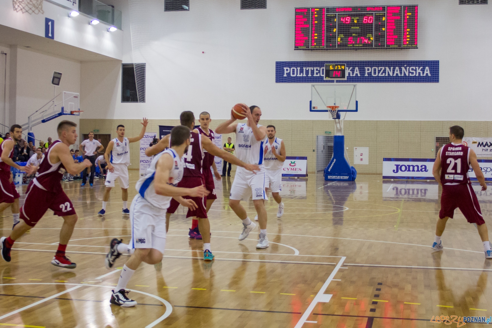 Biofarm Basket Poznań - Spójnia Stargard Foto: Ewelina Jaśkowiak Biofarm Basket Poznań - Spójnia Stargard Foto: Ewelina Jaśkowiak