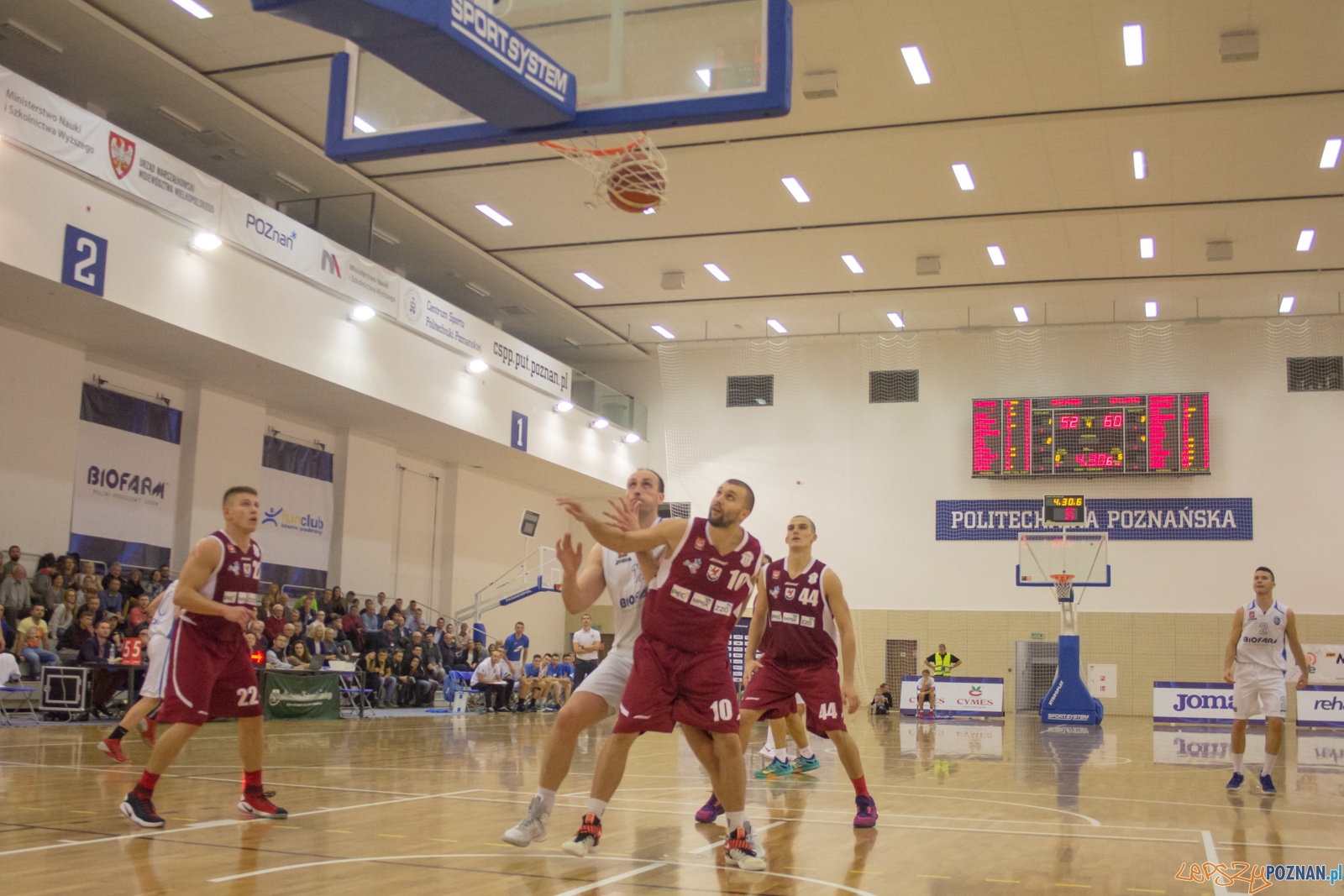 Biofarm Basket Poznań - Spójnia Stargard Foto: Ewelina Jaśkowiak Biofarm Basket Poznań - Spójnia Stargard Foto: Ewelina Jaśkowiak