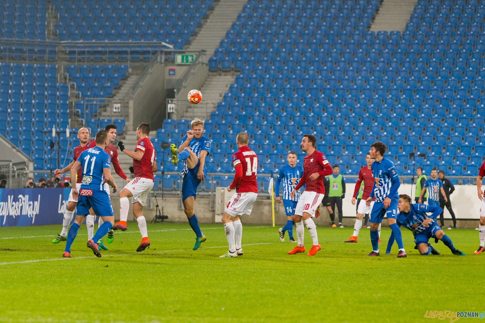 Puchar Polski: Lech Poznań - Wisła Kraków Foto: lepszyPOZNAN.pl / Piotr Rychter Puchar Polski: Lech Poznań - Wisła Kraków Foto: lepszyPOZNAN.pl / Piotr Rychter