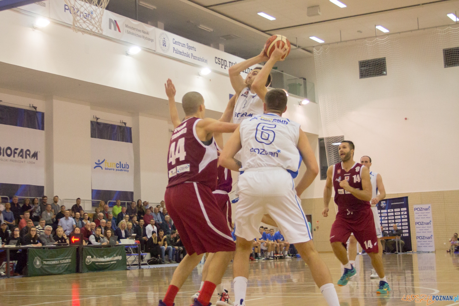 Biofarm Basket Poznań - Spójnia Stargard Foto: Ewelina Jaśkowiak Biofarm Basket Poznań - Spójnia Stargard Foto: Ewelina Jaśkowiak