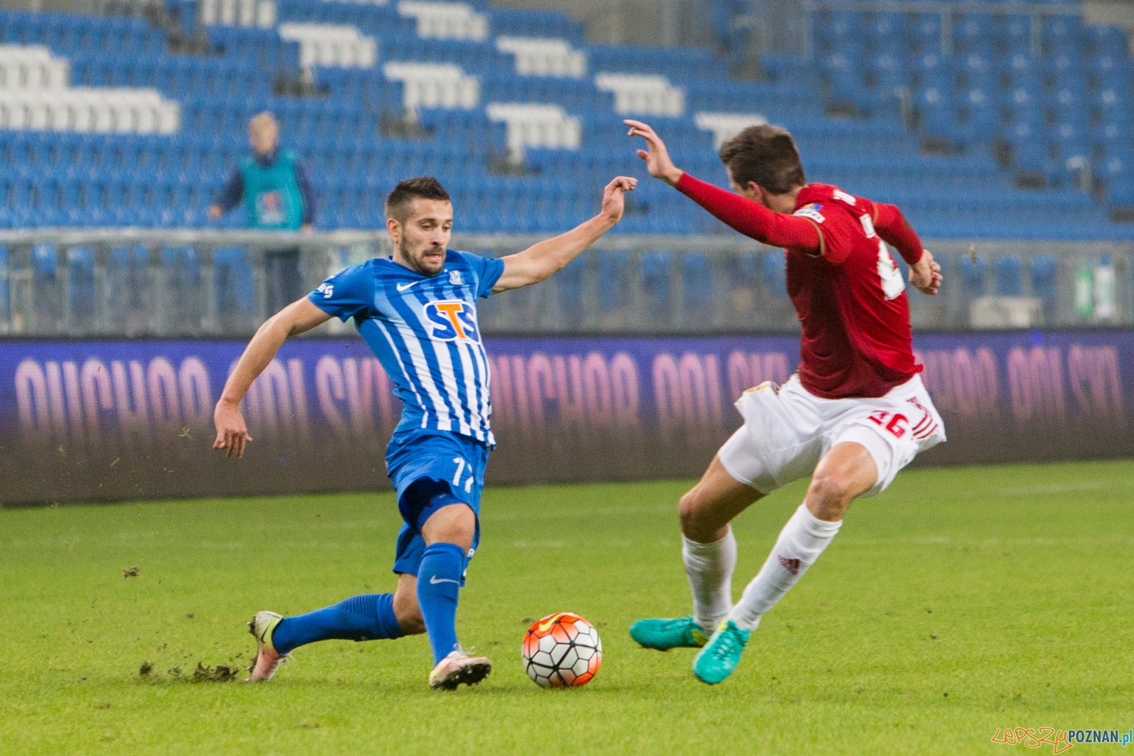Puchar Polski: Lech Poznań - Wisła Kraków Foto: lepszyPOZNAN.pl / Piotr Rychter Puchar Polski: Lech Poznań - Wisła Kraków Foto: lepszyPOZNAN.pl / Piotr Rychter