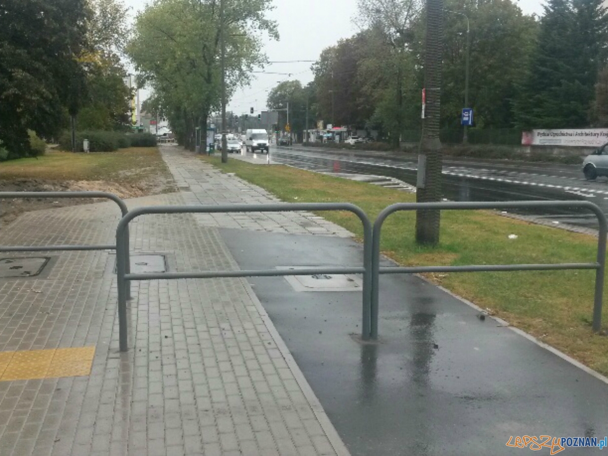 Barierki dla bezpieczeństwa pieszych Foto: UMP Barierki dla bezpieczeństwa pieszych Foto: UMP