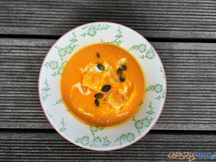 kokosowo dyniowa zupa krem Foto: chilifiga.pl kokosowo dyniowa zupa krem Foto: chilifiga.pl