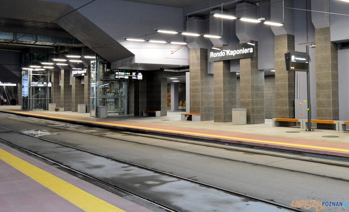 Rondo Kaponiera - poziom -2 Foto: Urząd Miasta Poznania Rondo Kaponiera - poziom -2 Foto: Urząd Miasta Poznania