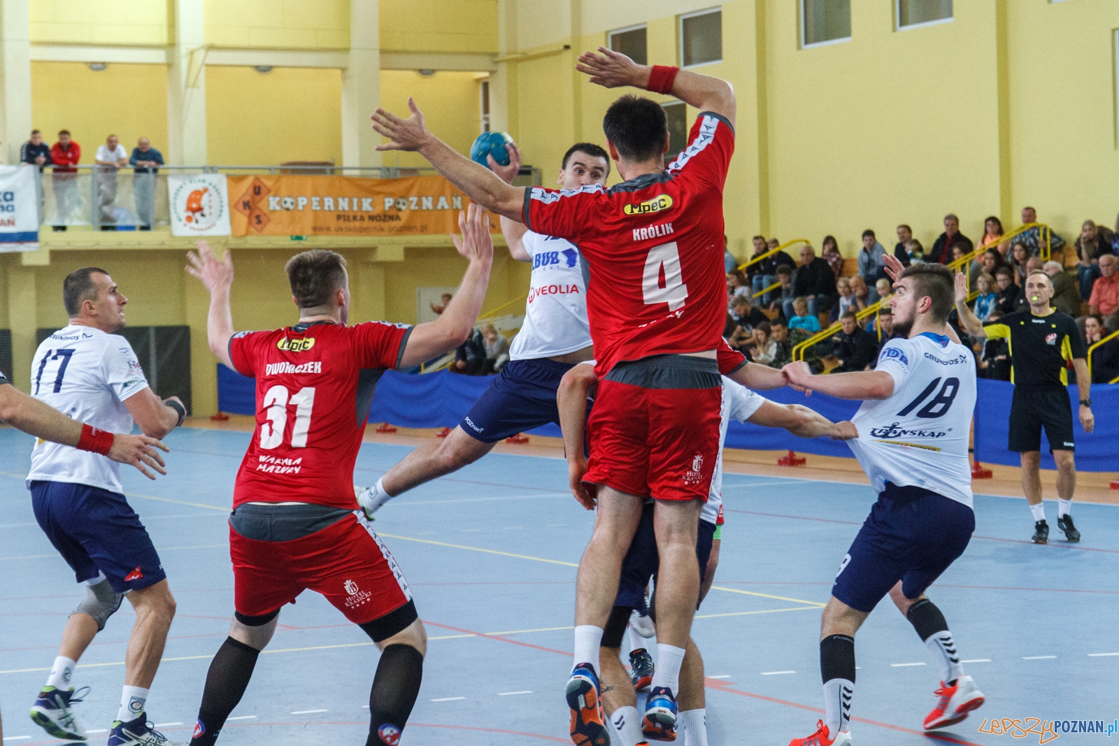 WKS Grunwald Poznań - Warmia Traveland Olsztyn 25:35 - Poznań Foto: LepszyPOZNAN.pl / Paweł Rychter WKS Grunwald Poznań - Warmia Traveland Olsztyn 25:35 - Poznań Foto: LepszyPOZNAN.pl / Paweł Rychter