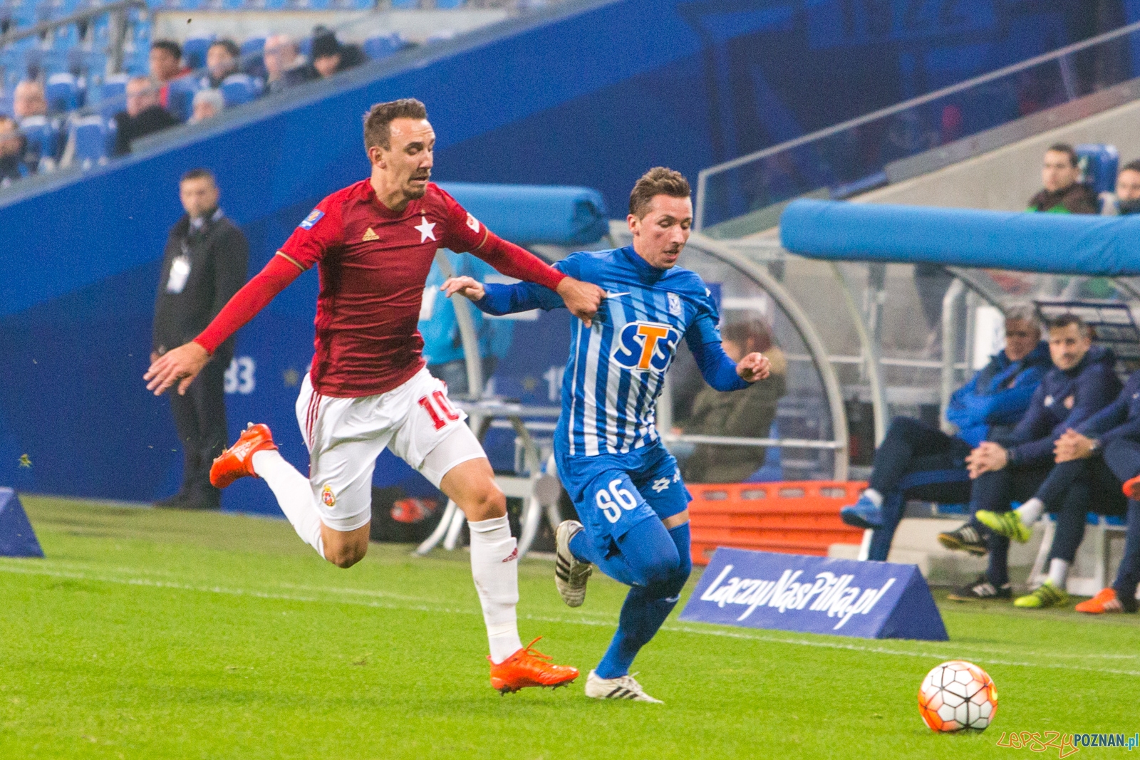 Puchar Polski: Lech Poznań - Wisła Kraków Foto: lepszyPOZNAN.pl / Piotr Rychter Puchar Polski: Lech Poznań - Wisła Kraków Foto: lepszyPOZNAN.pl / Piotr Rychter