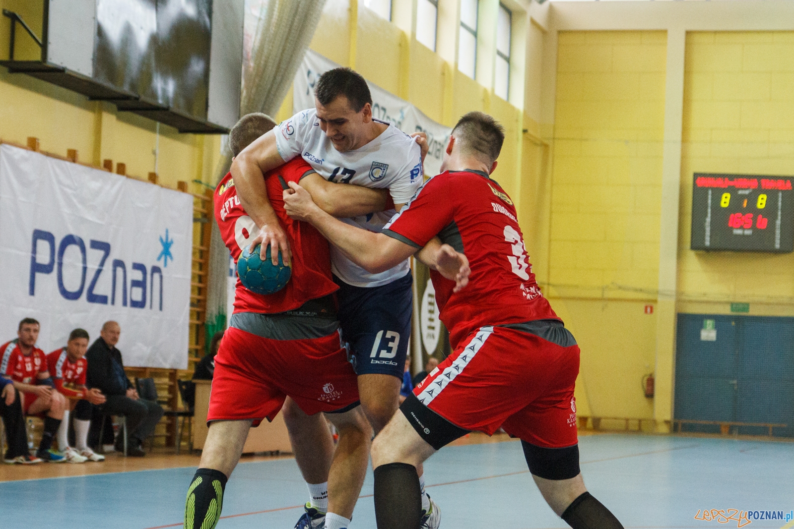 WKS Grunwald Poznań - Warmia Traveland Olsztyn 25:35 - Poznań Foto: LepszyPOZNAN.pl / Paweł Rychter WKS Grunwald Poznań - Warmia Traveland Olsztyn 25:35 - Poznań Foto: LepszyPOZNAN.pl / Paweł Rychter