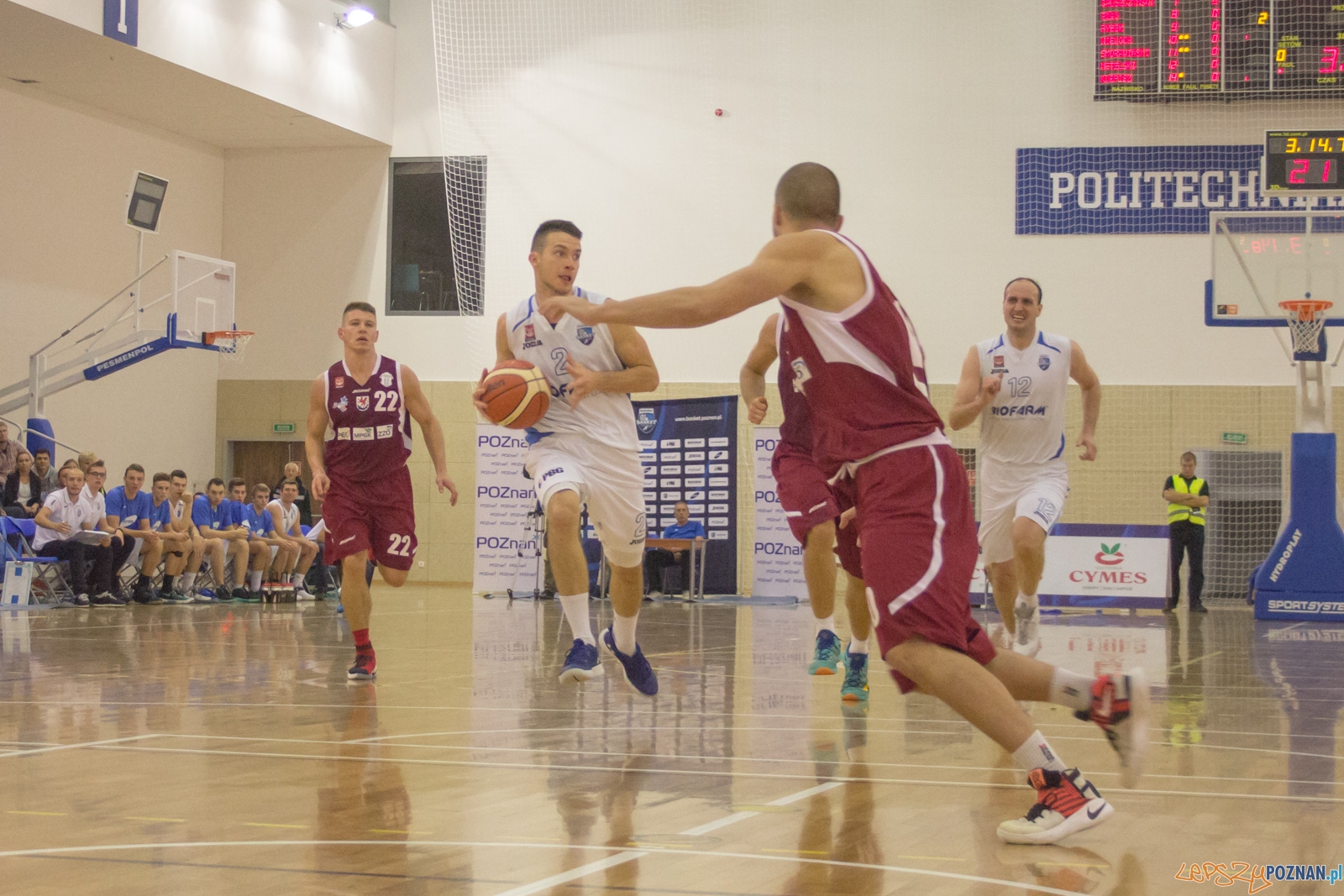 Biofarm Basket Poznań - Spójnia Stargard Foto: Ewelina Jaśkowiak Biofarm Basket Poznań - Spójnia Stargard Foto: Ewelina Jaśkowiak