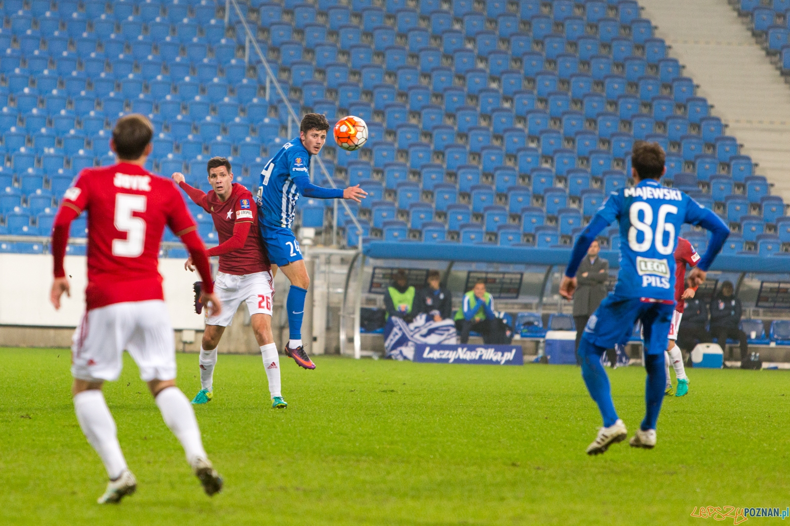 Puchar Polski: Lech Poznań - Wisła Kraków Foto: lepszyPOZNAN.pl / Piotr Rychter Puchar Polski: Lech Poznań - Wisła Kraków Foto: lepszyPOZNAN.pl / Piotr Rychter