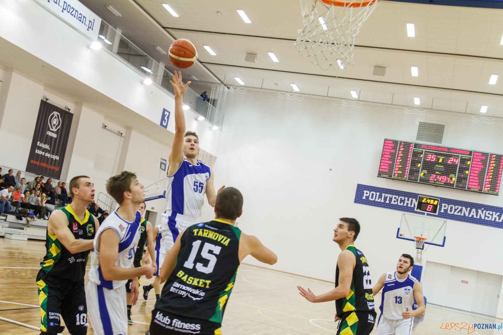2. Liga Koszykówki Mężczyzn - AZS Politechnika Poznań - Tarn Foto: LepszyPOZNAN.pl / Paweł Rychter 2. Liga Koszykówki Mężczyzn - AZS Politechnika Poznań - Tarn Foto: LepszyPOZNAN.pl / Paweł Rychter