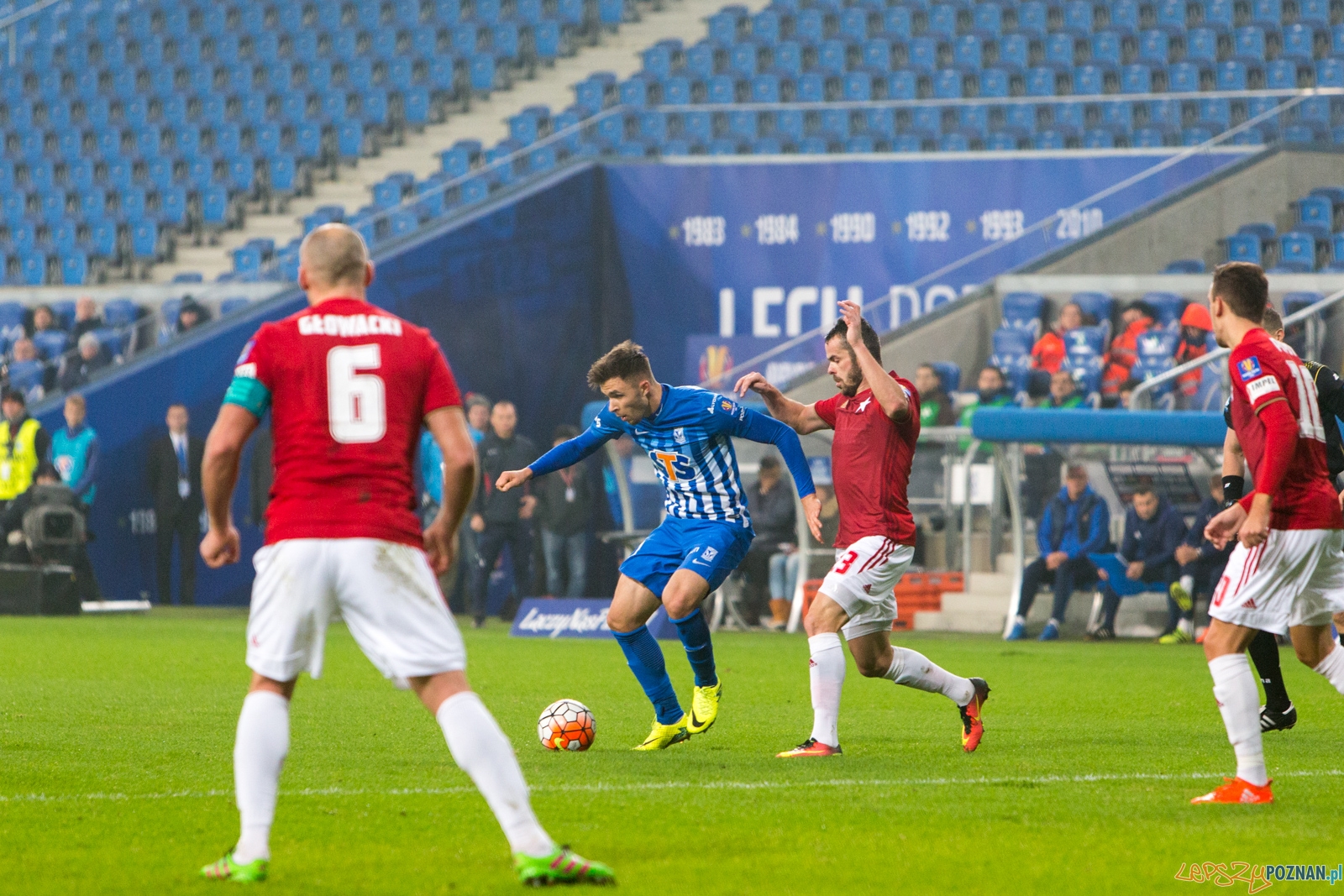 Puchar Polski: Lech Poznań - Wisła Kraków Foto: lepszyPOZNAN.pl / Piotr Rychter Puchar Polski: Lech Poznań - Wisła Kraków Foto: lepszyPOZNAN.pl / Piotr Rychter