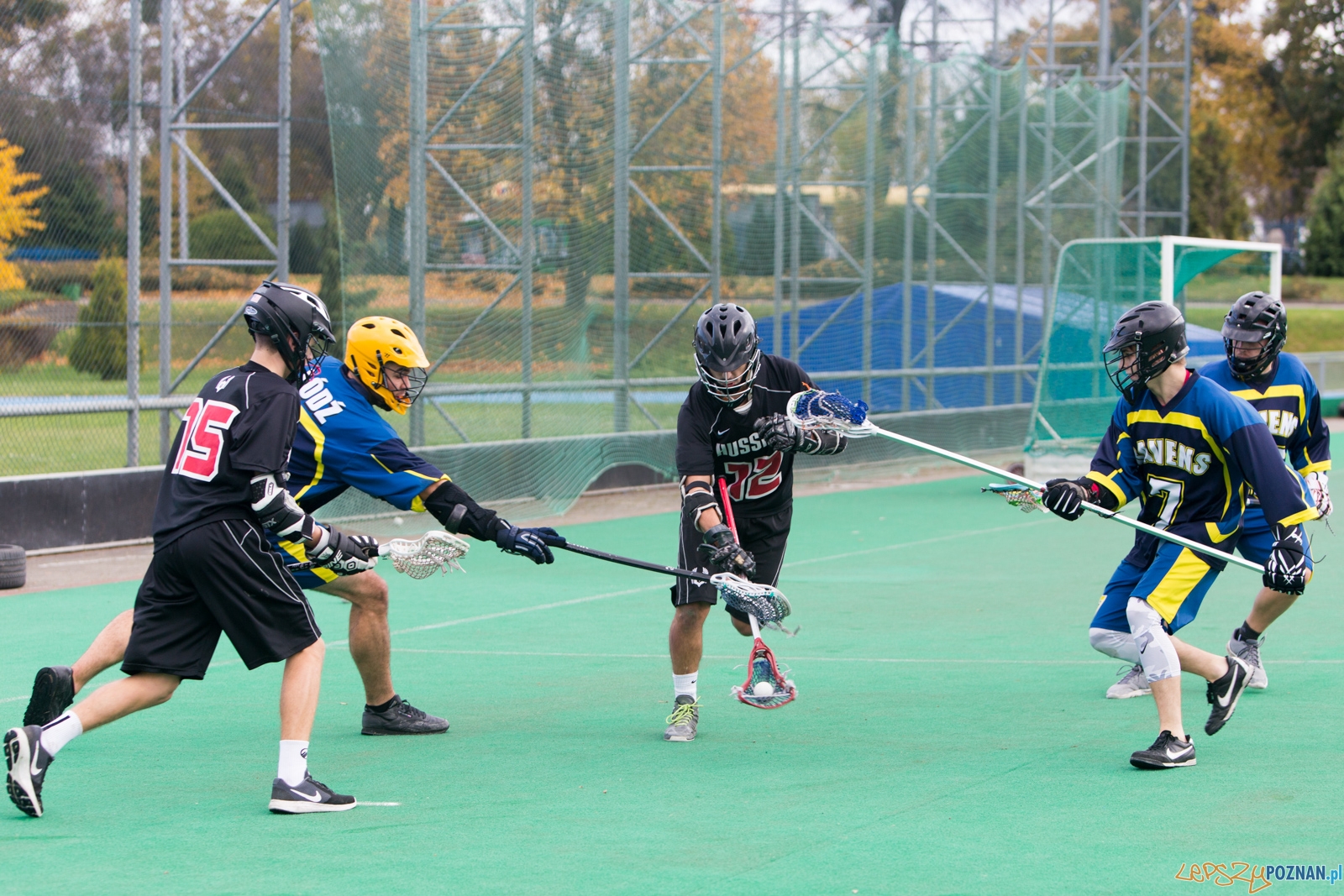 Lacrosse: Poznań Hussars - Ravens Łódź Foto: lepszyPOZNAN.pl / Piotr Rychter Lacrosse: Poznań Hussars - Ravens Łódź Foto: lepszyPOZNAN.pl / Piotr Rychter